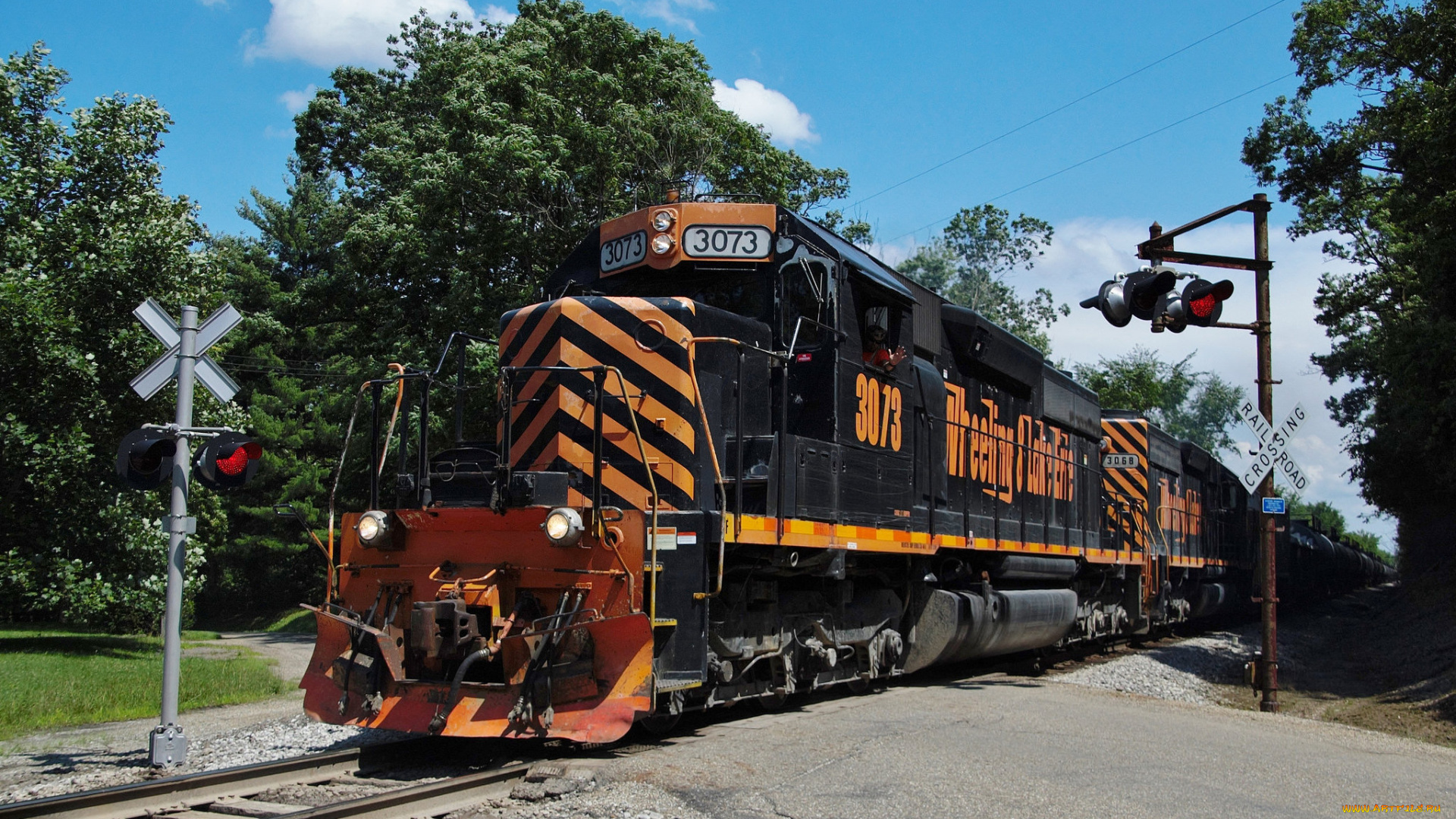 техника, поезда, состав, железная, дорога, рельсы, локомотив