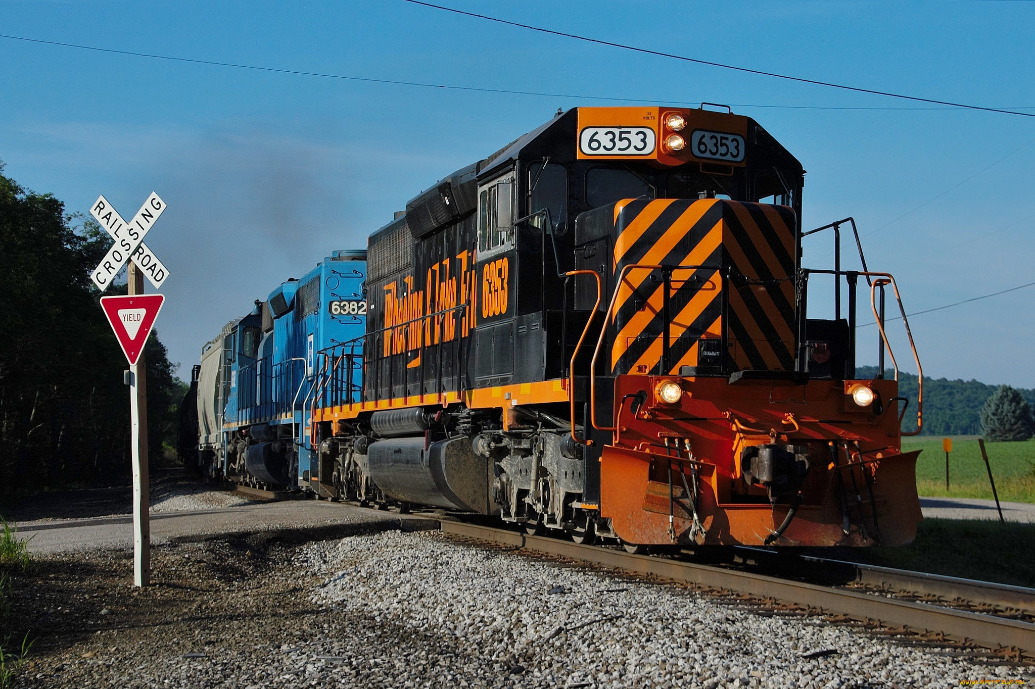 техника, поезда, локомотив, рельсы, дорога, железная, состав