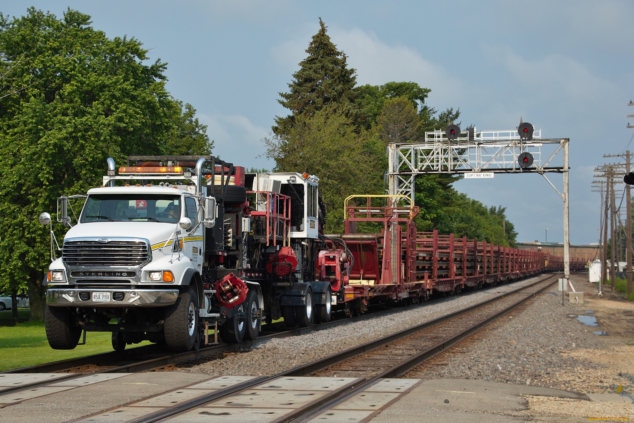 техника, поезда, локомотив, состав, рельсы, дорога, железная