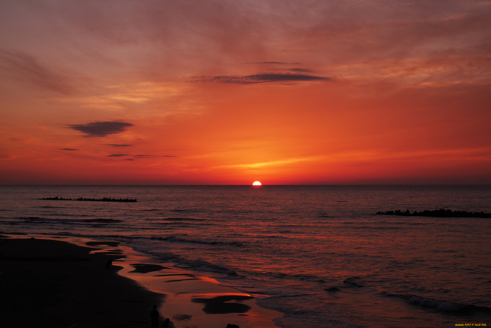 природа, восходы, закаты, сумерки