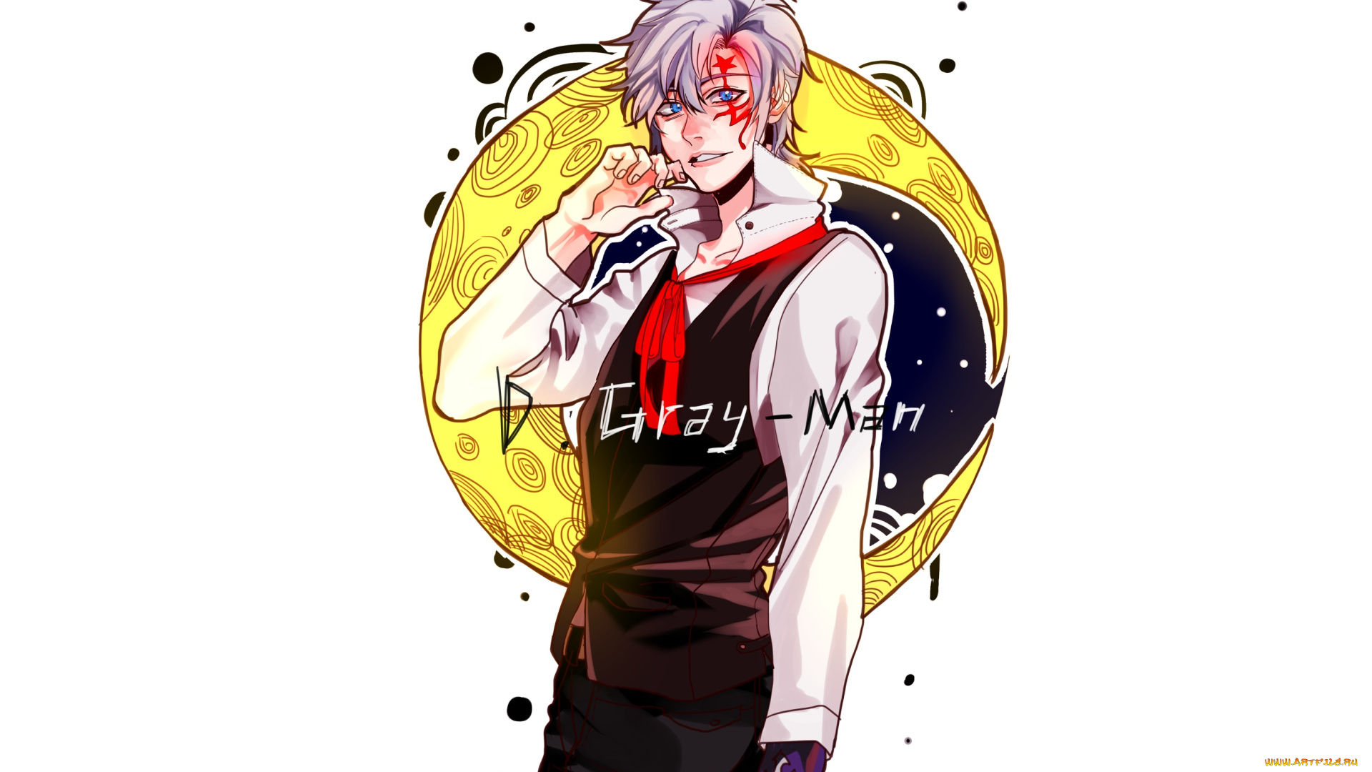 аниме, , gray-man, парень