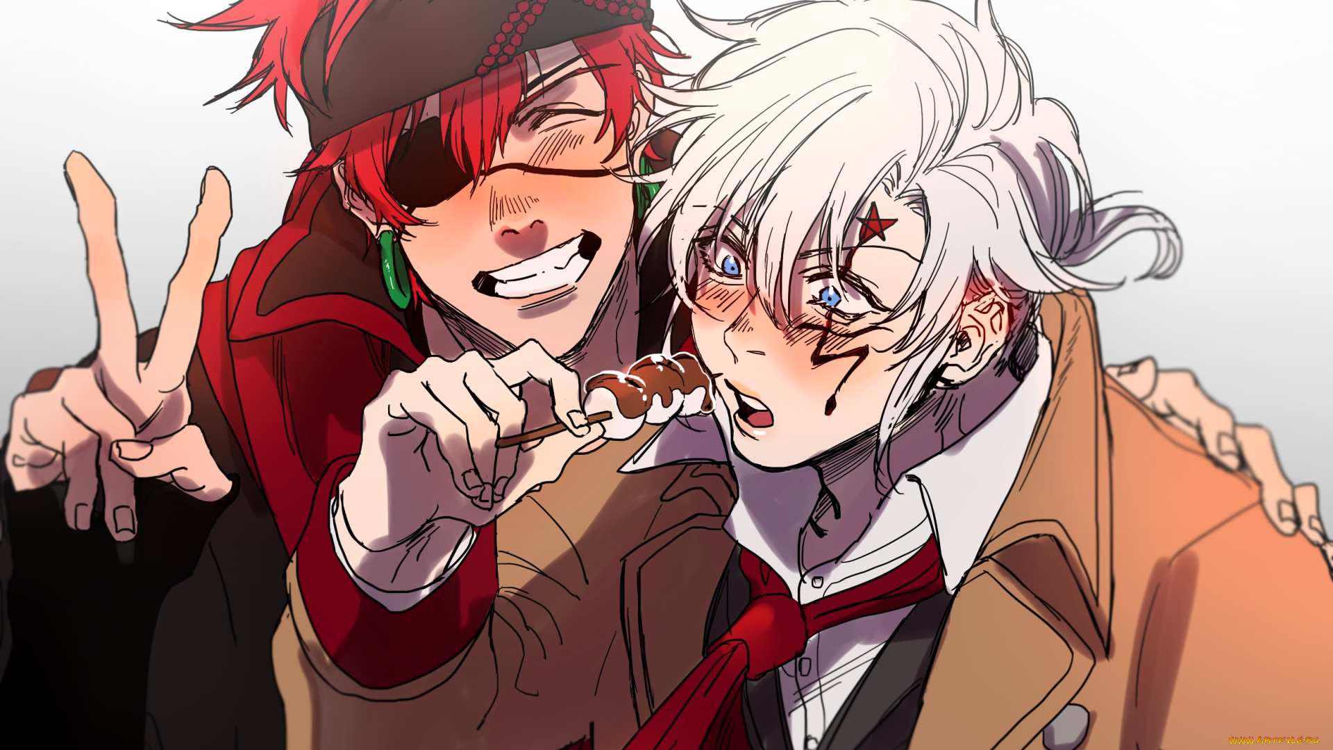 аниме, , gray-man, парни