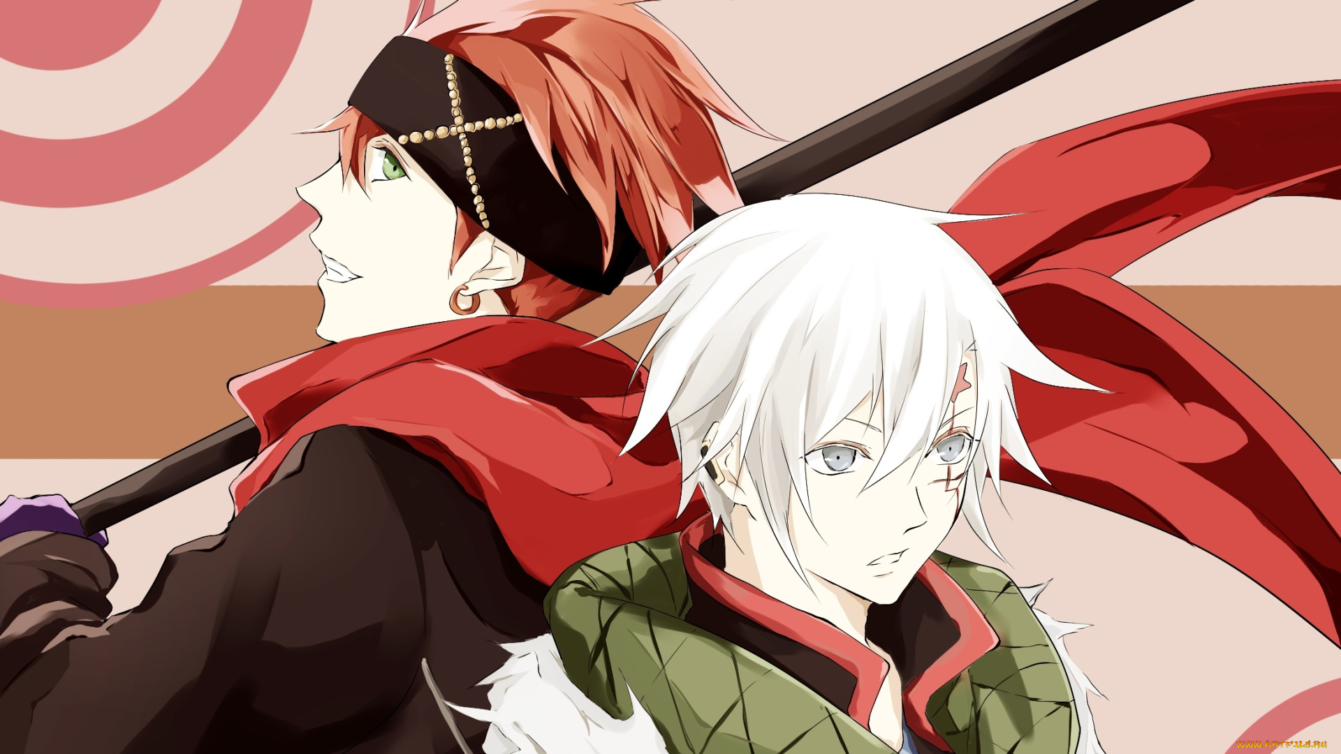 аниме, , gray-man, парни