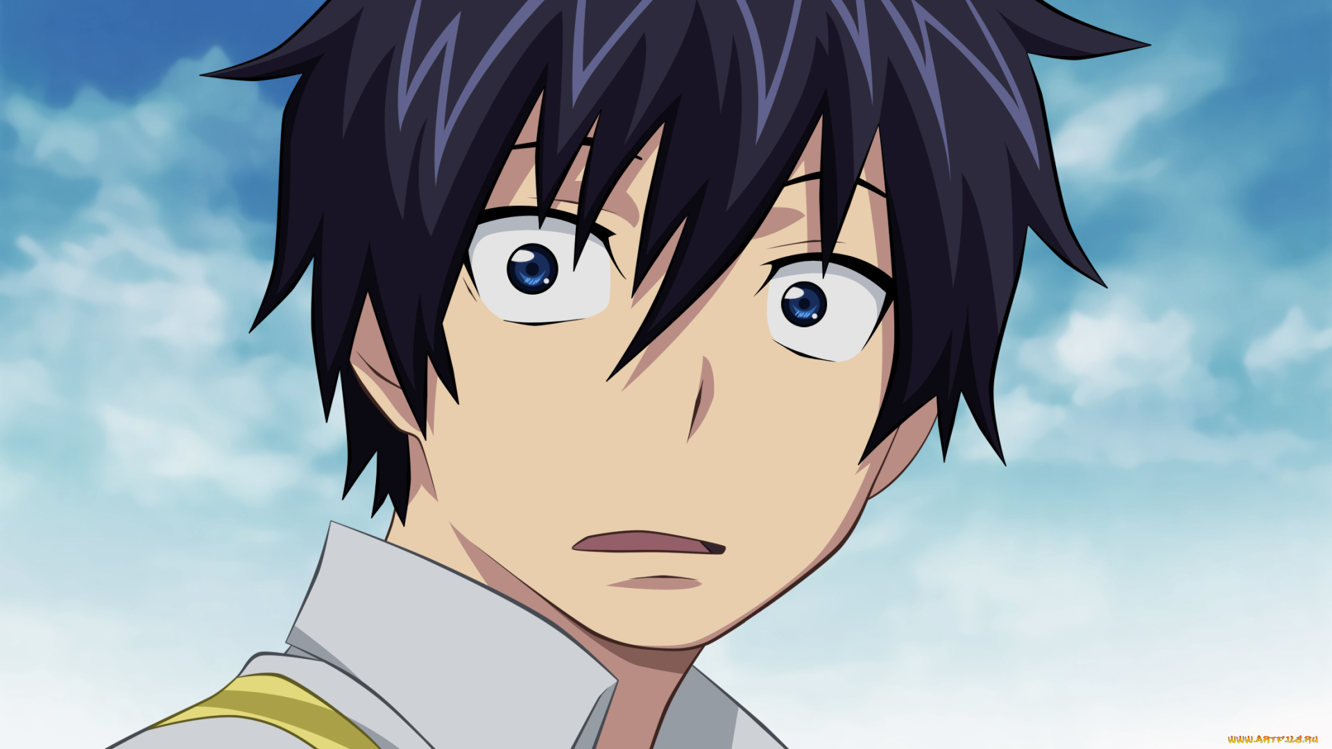 аниме, ao, no, exorcist, окумура, рин