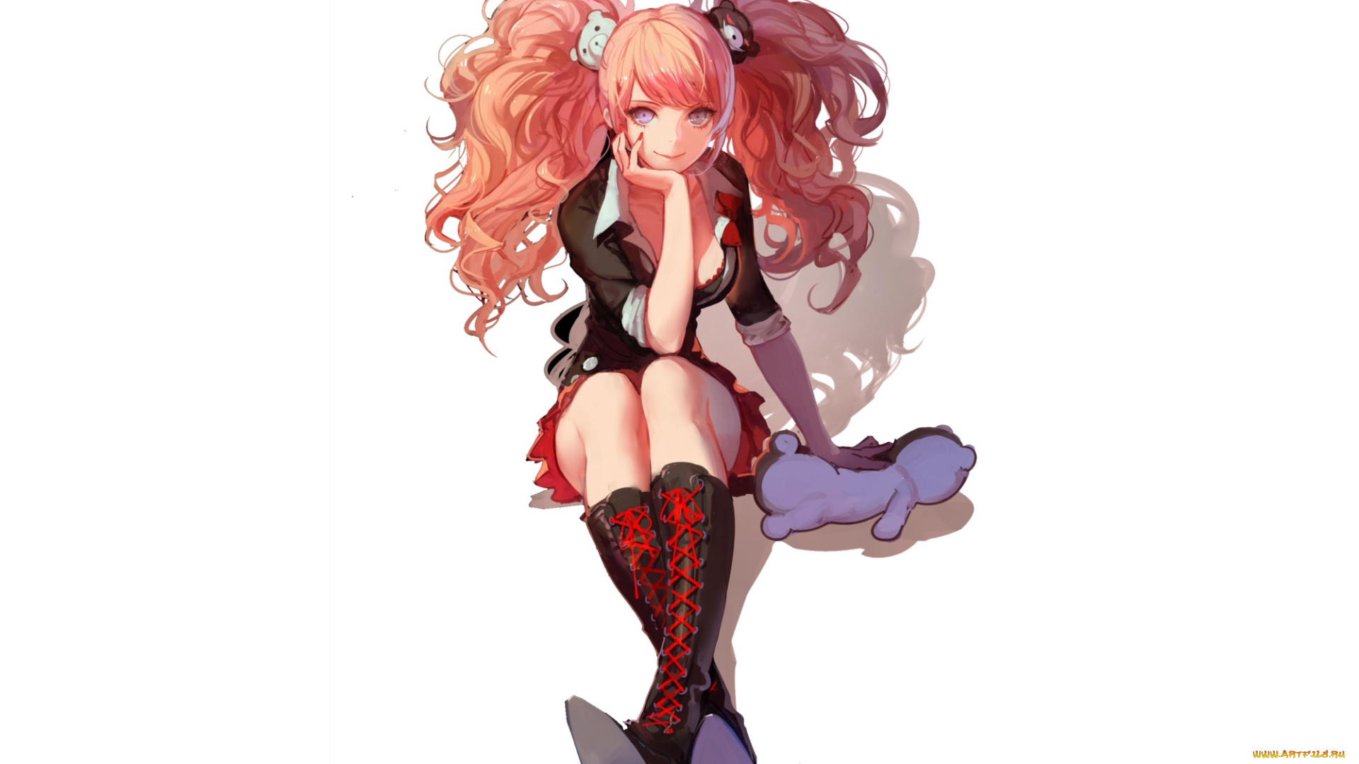 аниме, danganronpa, девушка