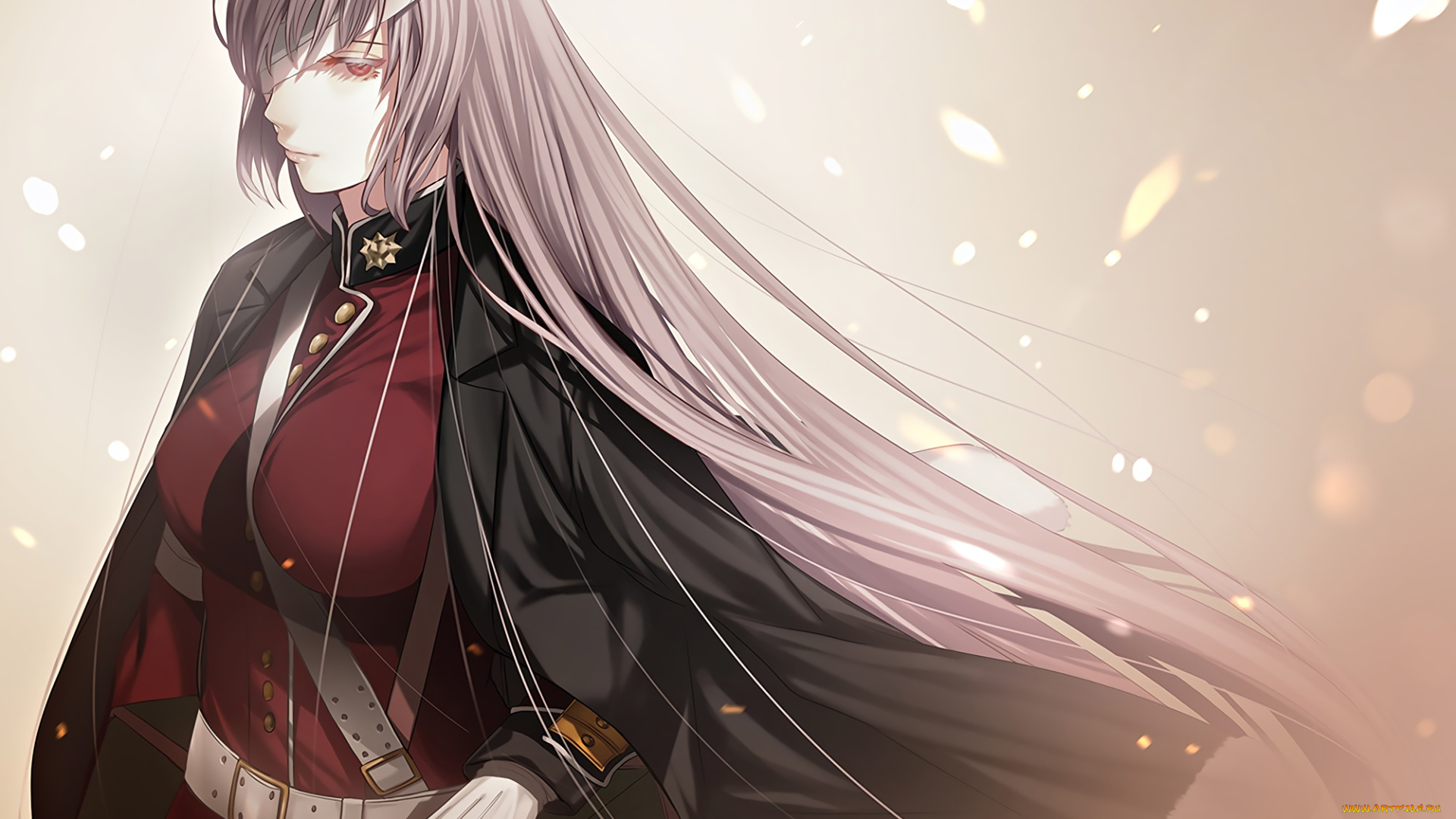 аниме, fate, stay, night, девушка