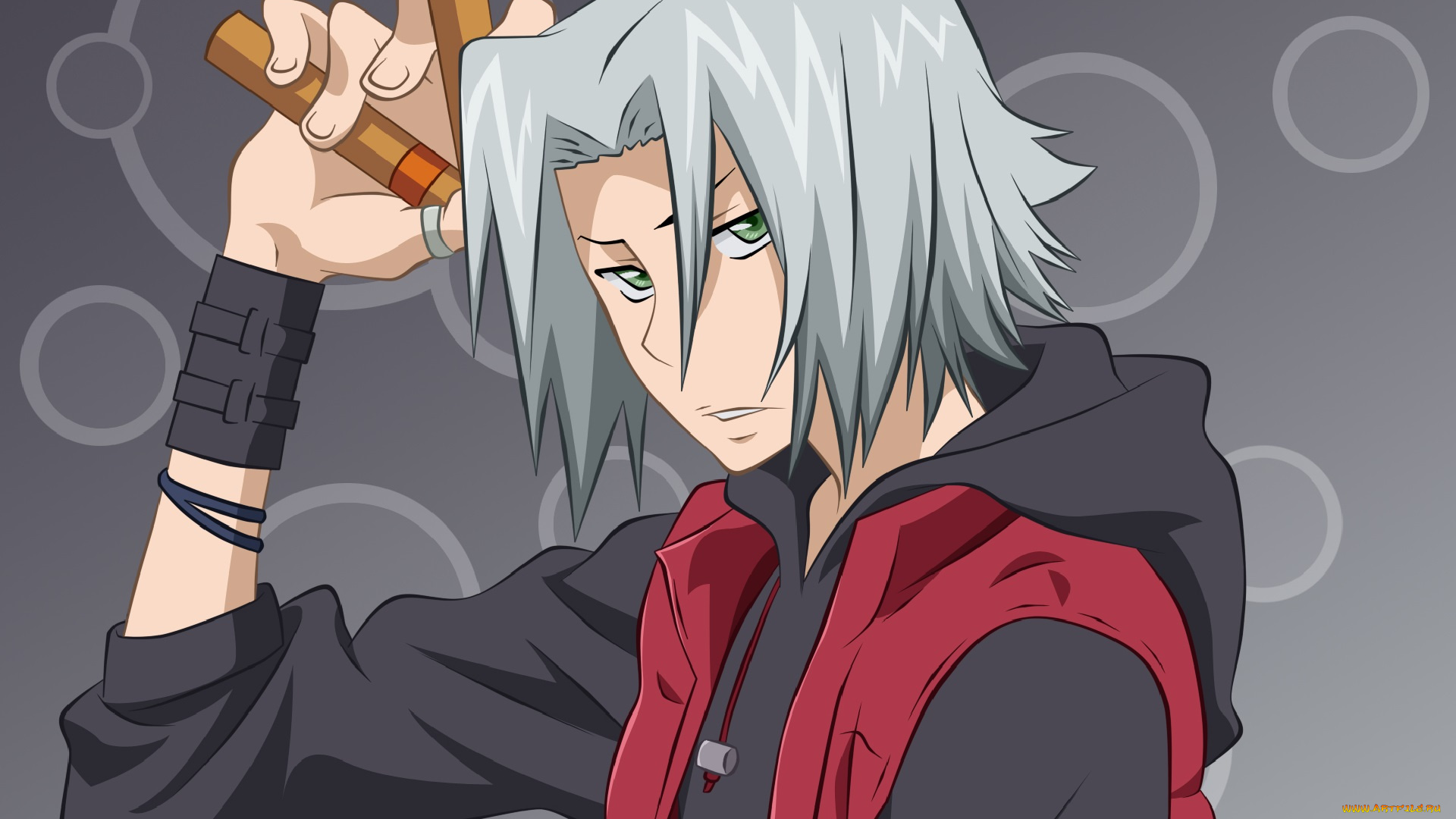 аниме, katekyo, hitman, reborn, гокудера, хаято