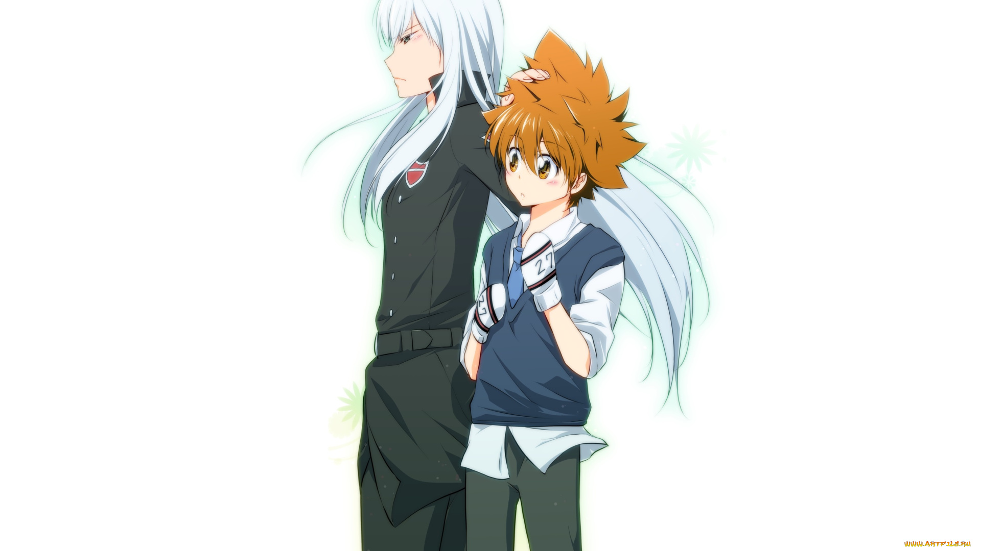 аниме, katekyo, hitman, reborn, парни