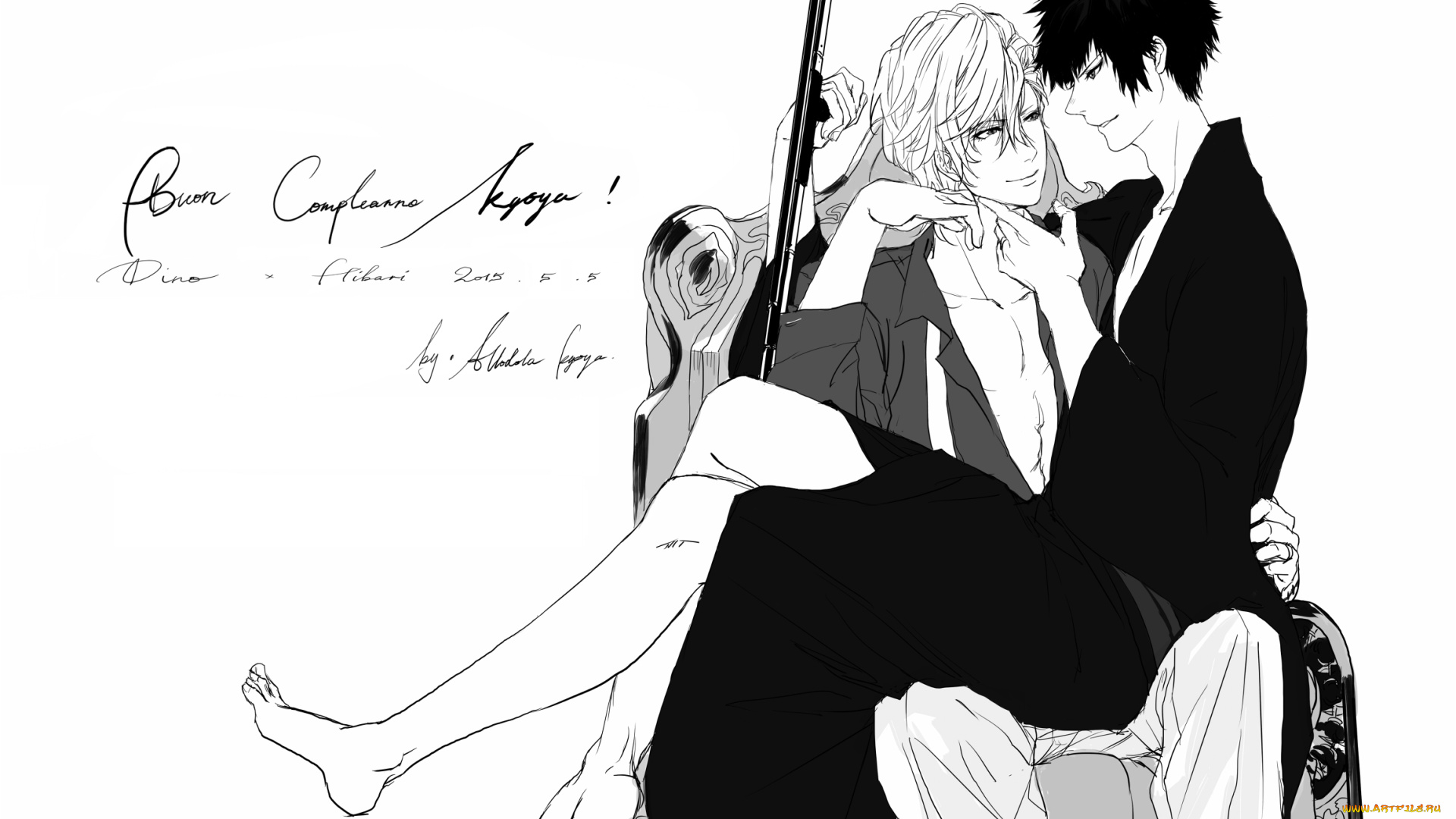 аниме, katekyo, hitman, reborn, парни