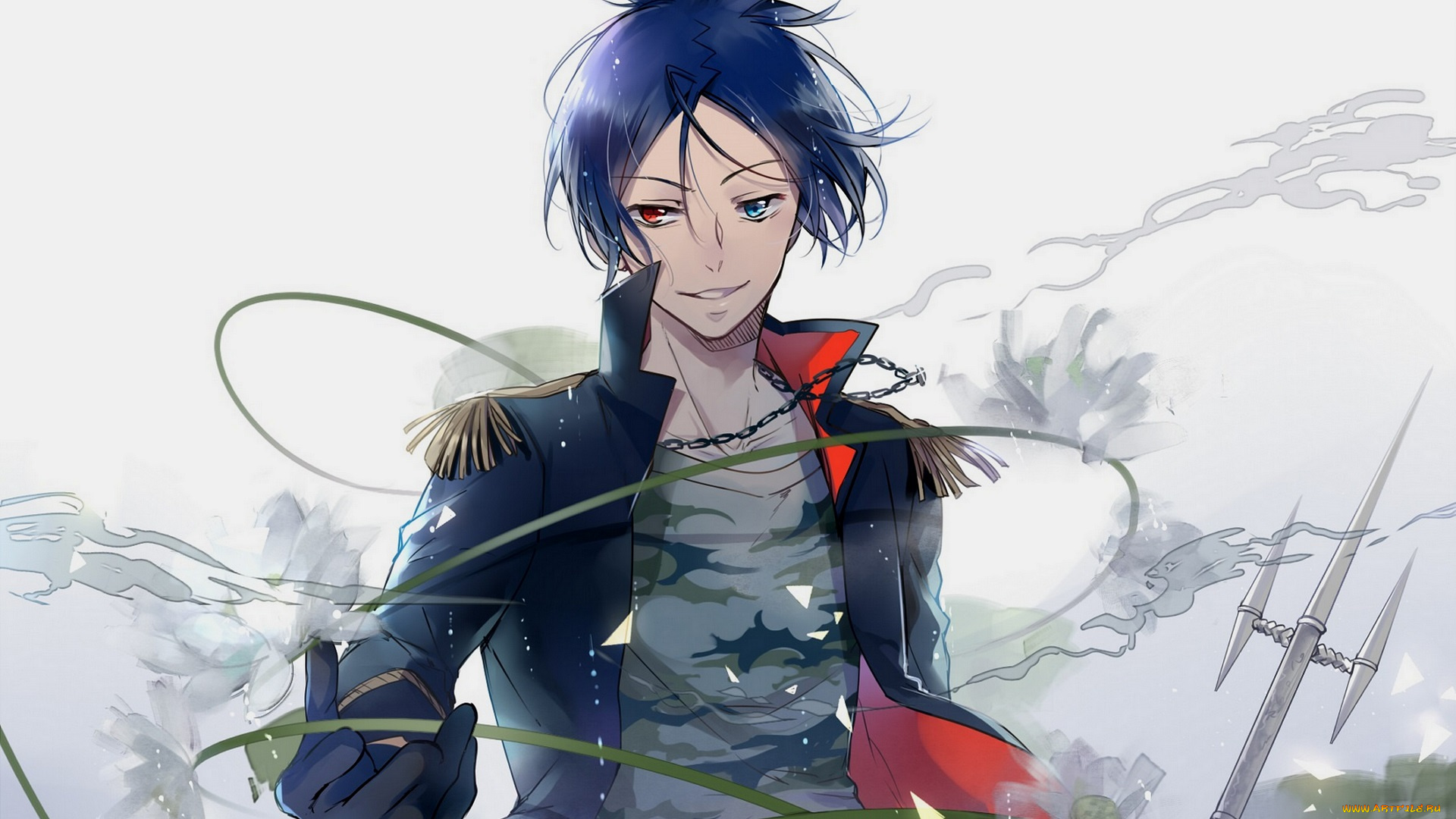 аниме, katekyo, hitman, reborn, рокудо, мукуро