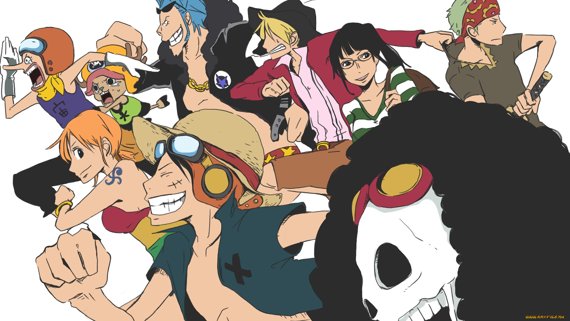 аниме, one, piece, персонаж