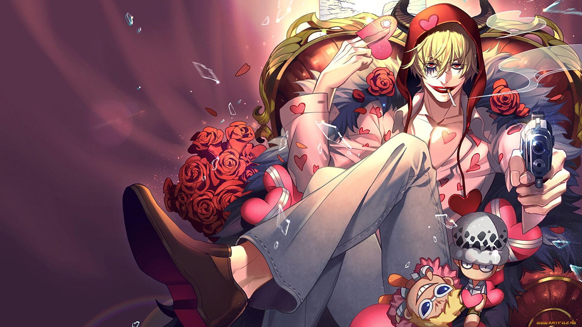 аниме, one, piece, персонаж