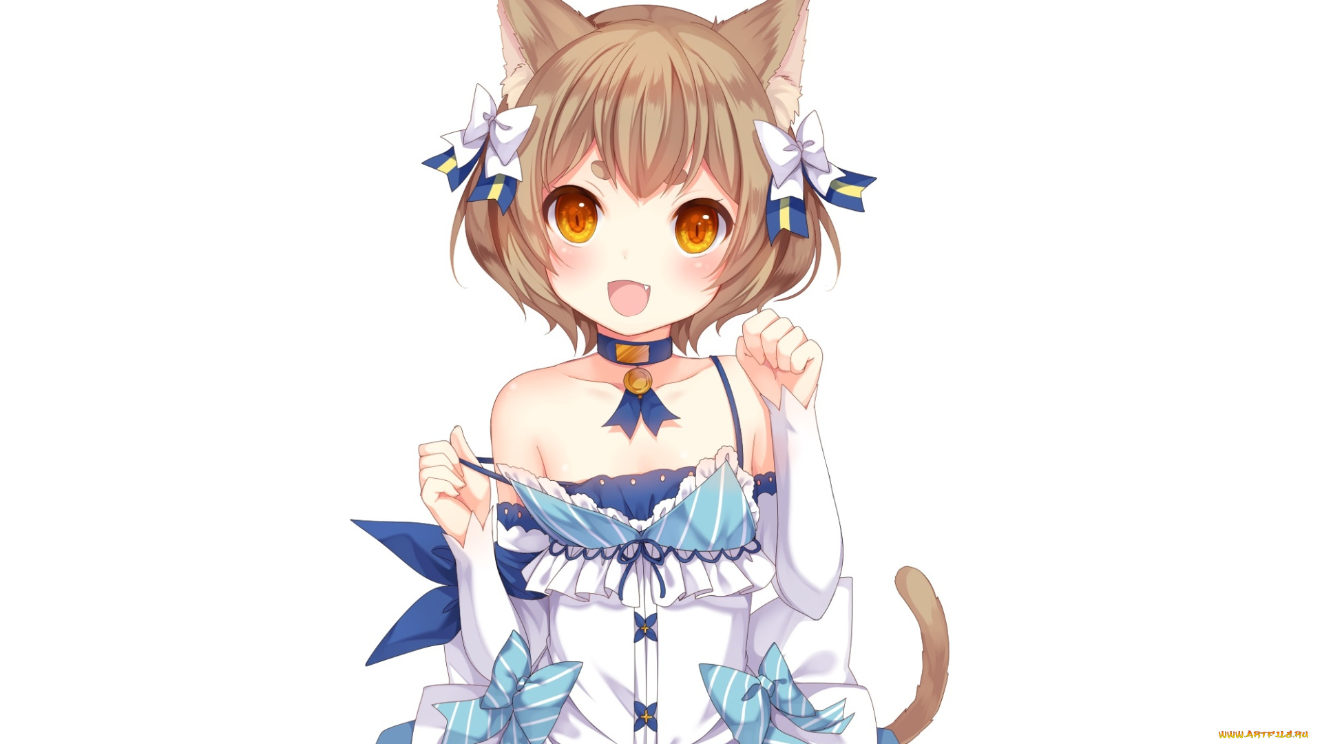 аниме, re, , zero, kara, hajimeru, isekai, seikatsu, неко