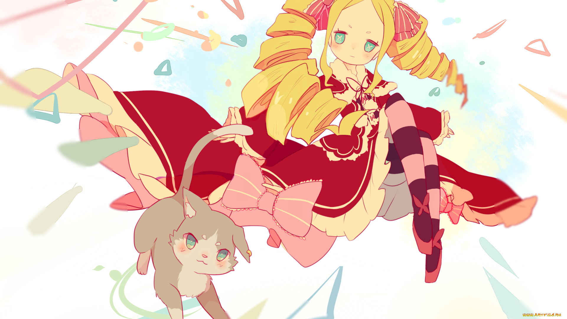 аниме, re, , zero, kara, hajimeru, isekai, seikatsu, девочка