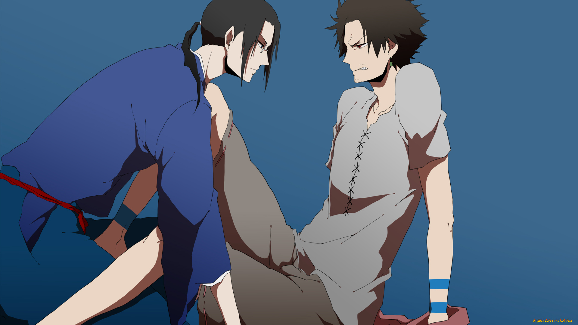 аниме, samurai, champloo, муген, дзин