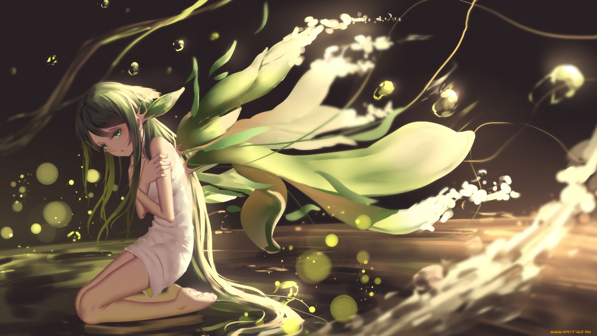 аниме, saya, no, uta, saya, no, uta