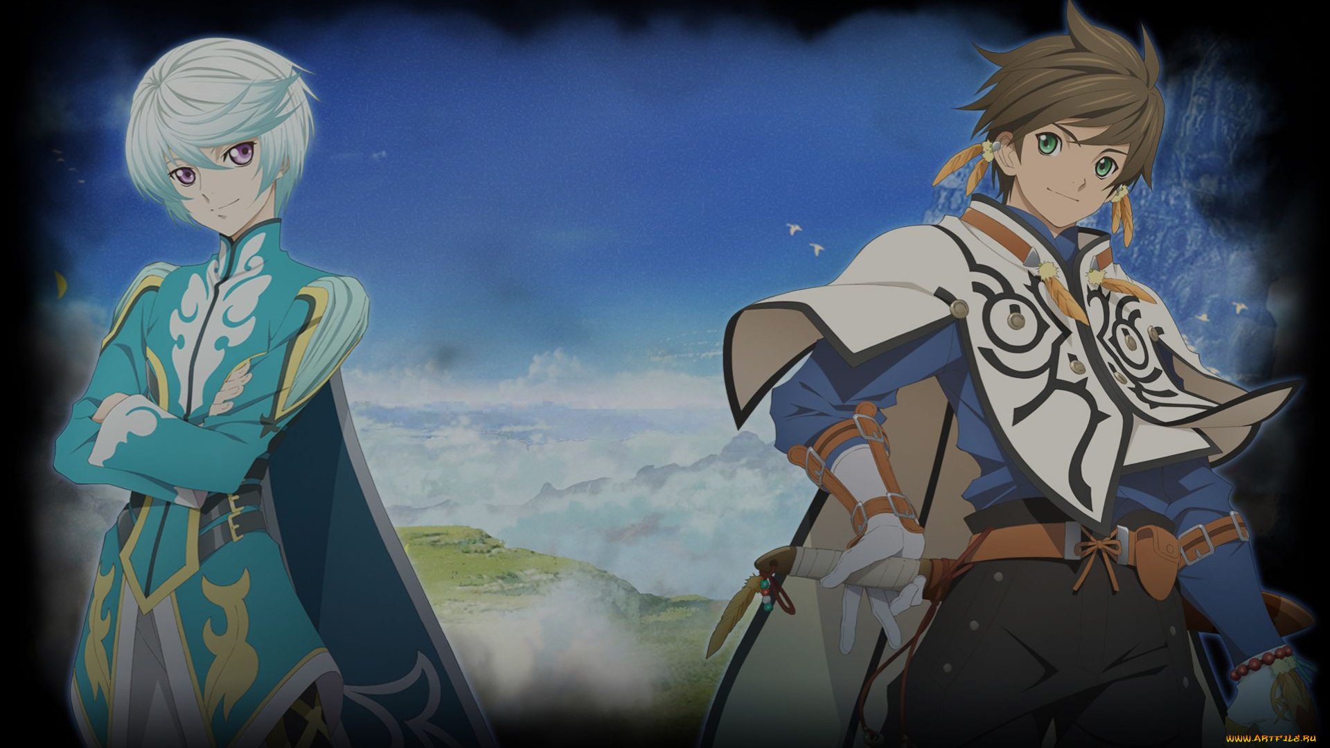 аниме, tales, of, zestiria, персонаж, sorey, and, micleo