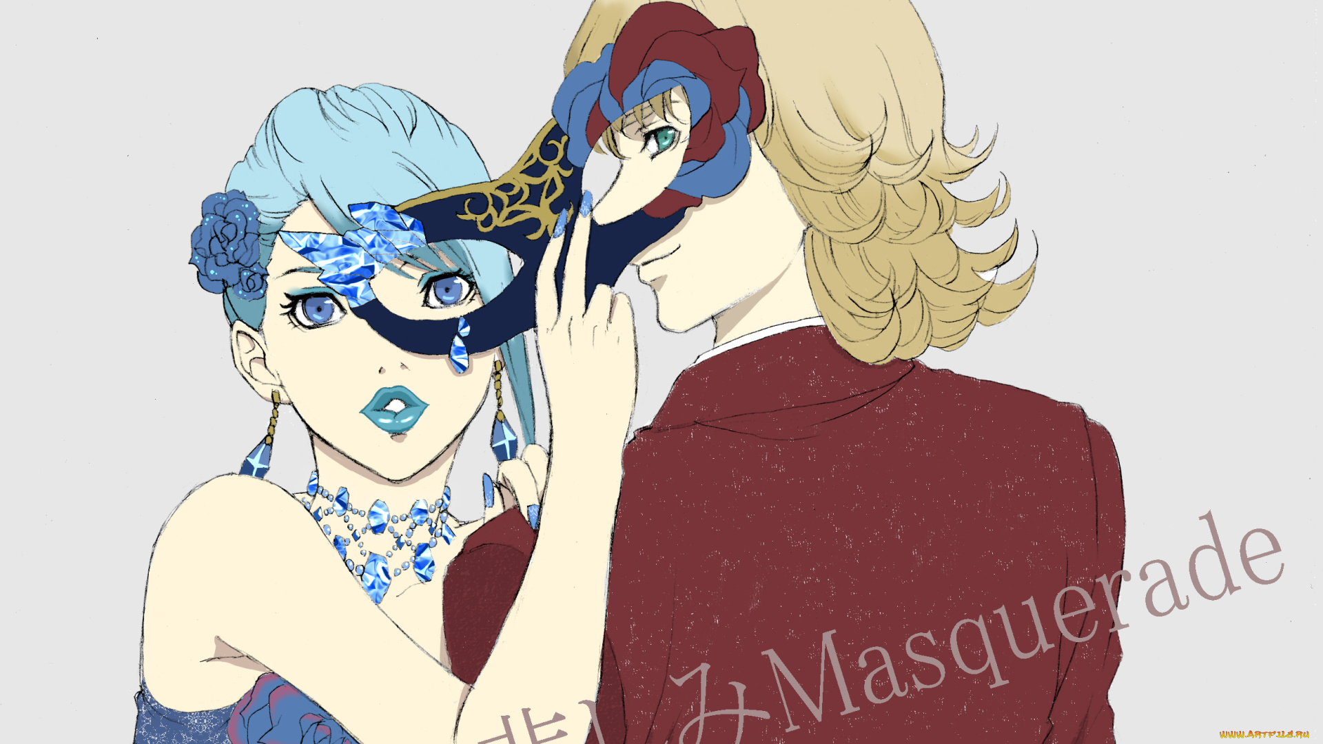 аниме, tiger, and, bunny, двое