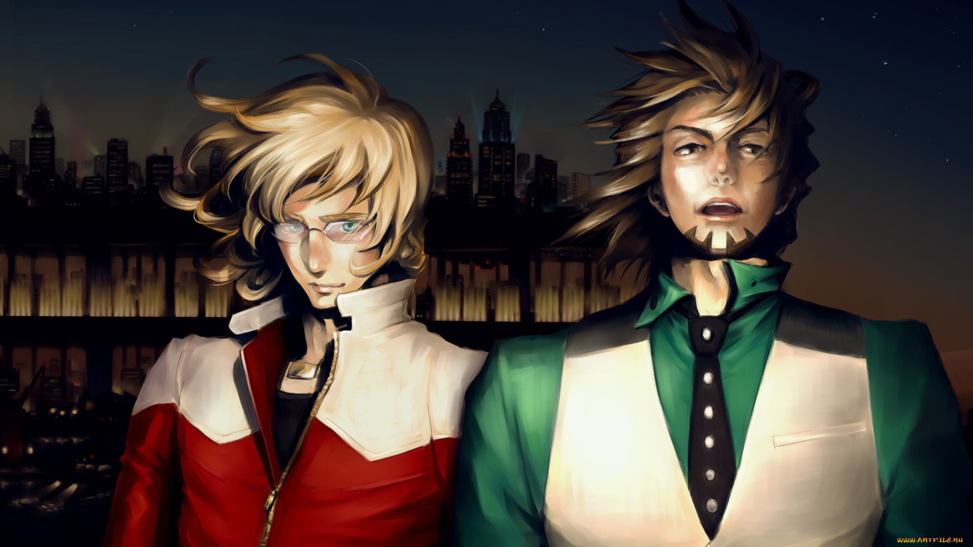 аниме, tiger, and, bunny, парни