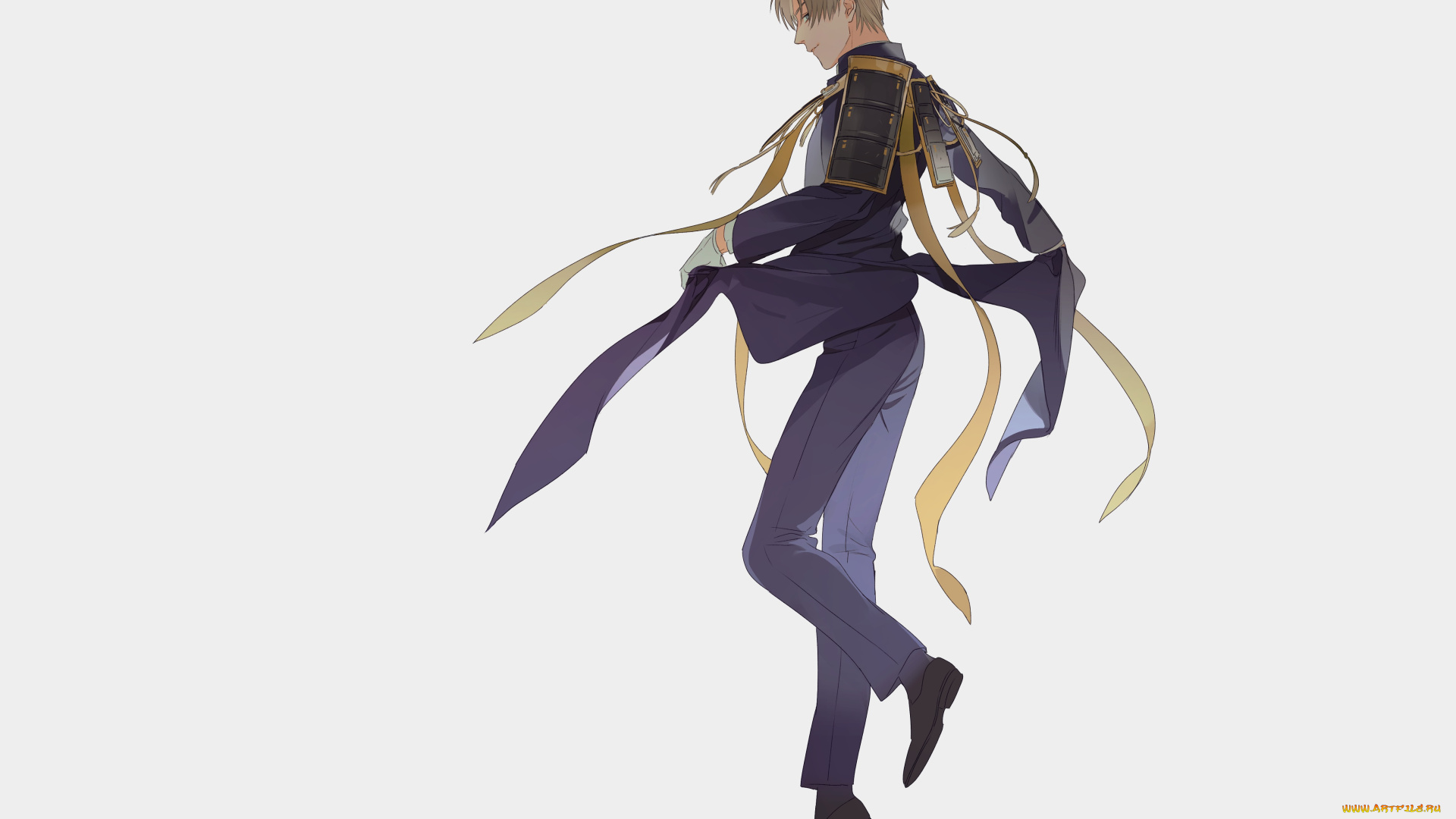 аниме, touken, ranbu, парень