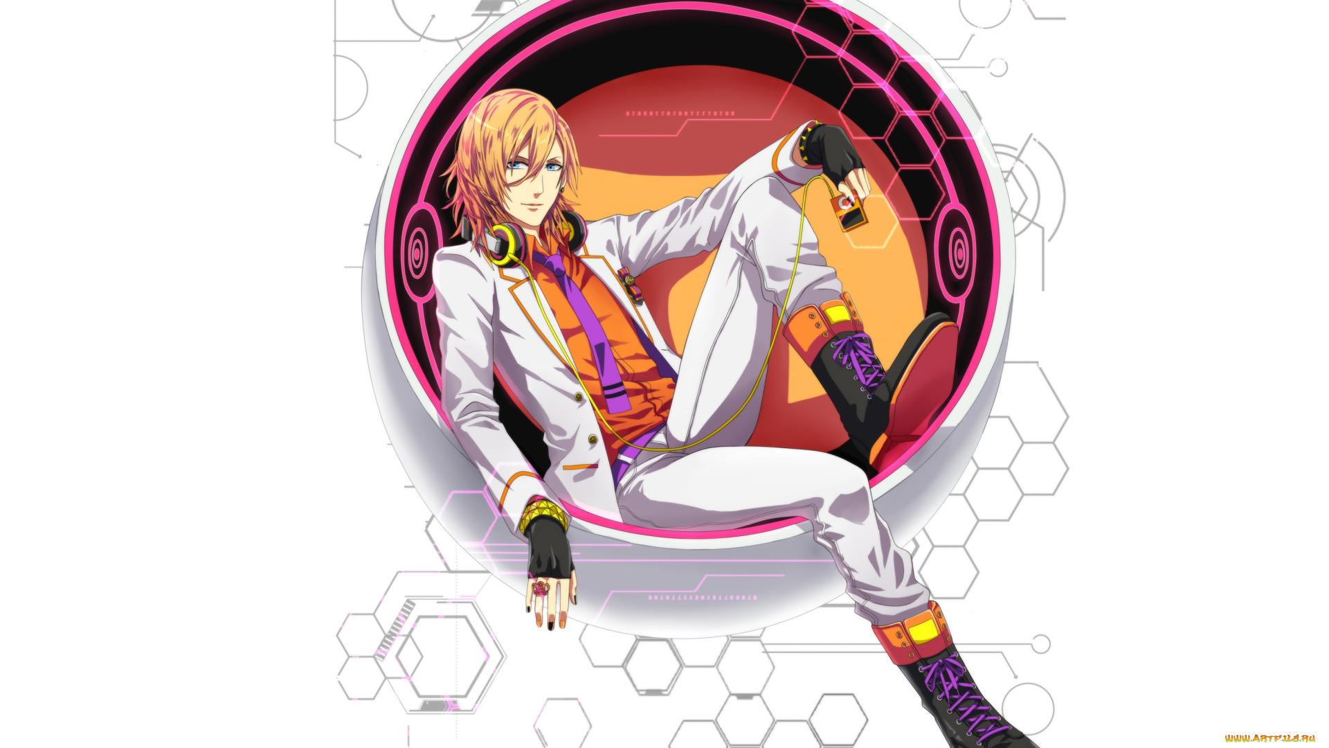 аниме, uta, no, prince-sama, парень