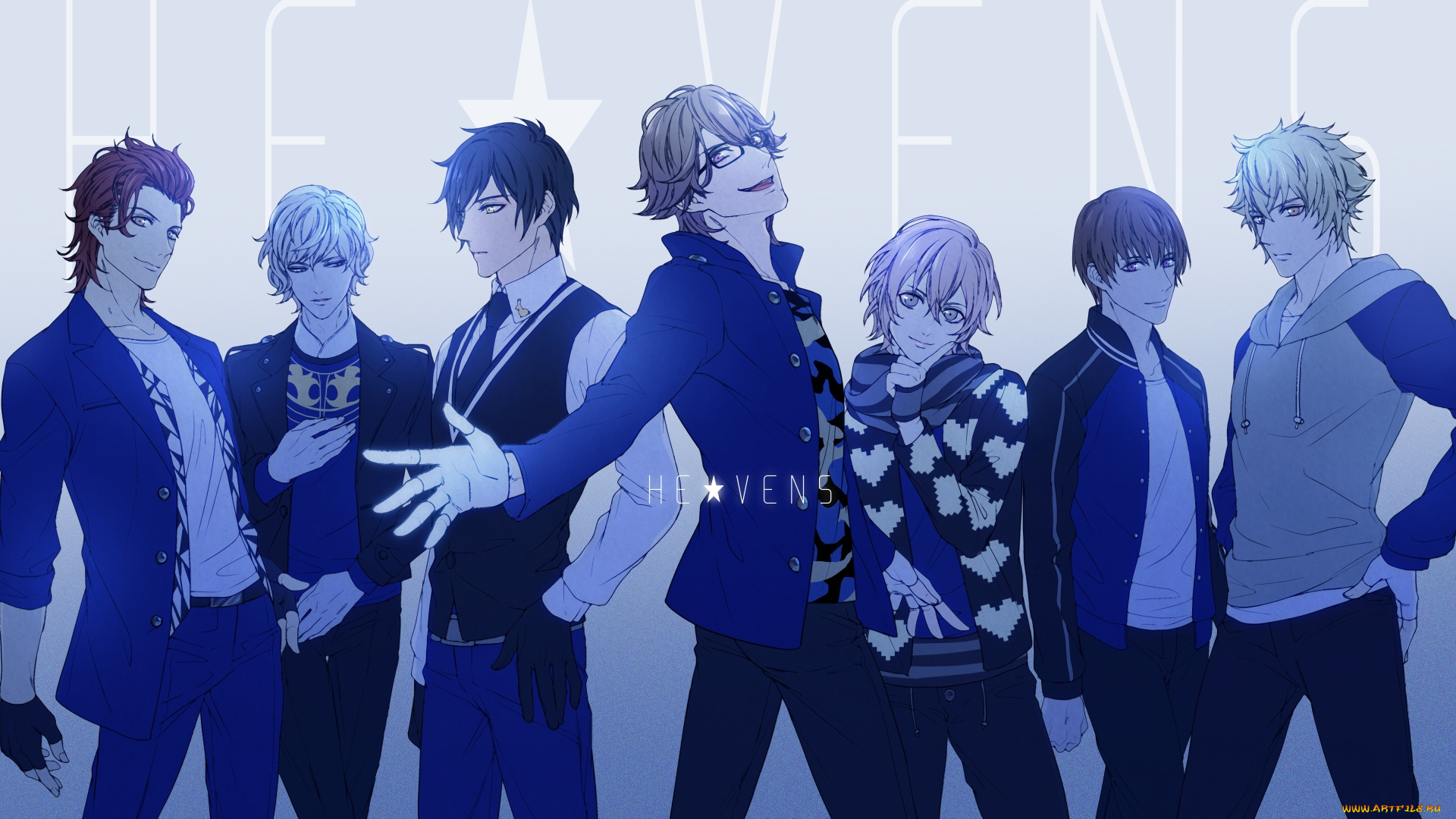 аниме, uta, no, prince-sama, парни