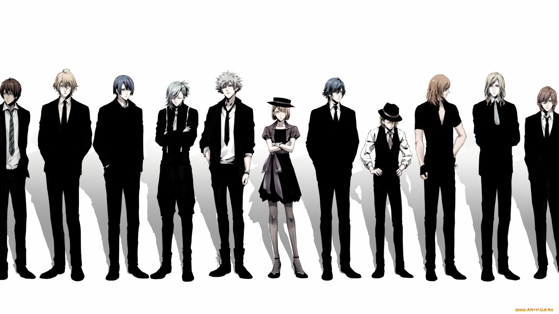 аниме, uta, no, prince-sama, парни