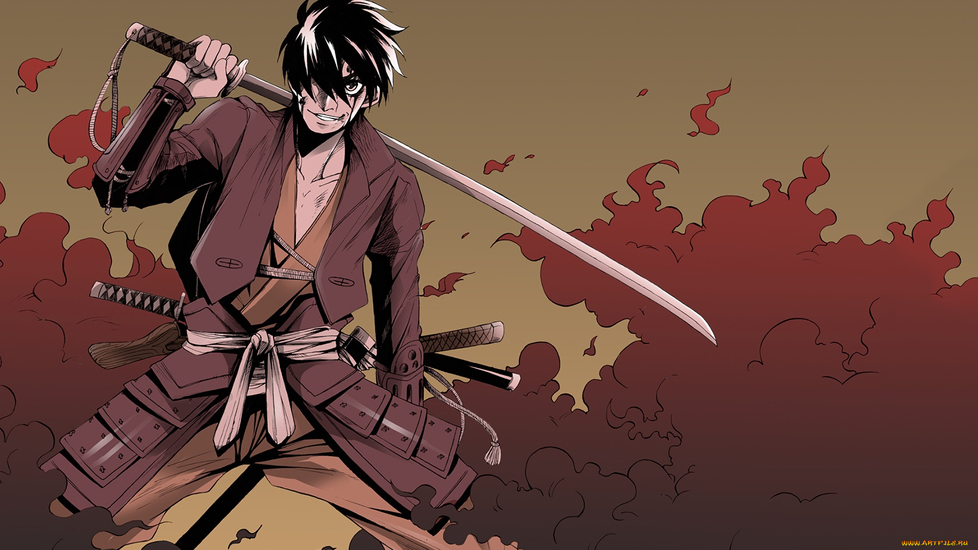 shimazu, toyohisa, аниме, персонаж, drifters