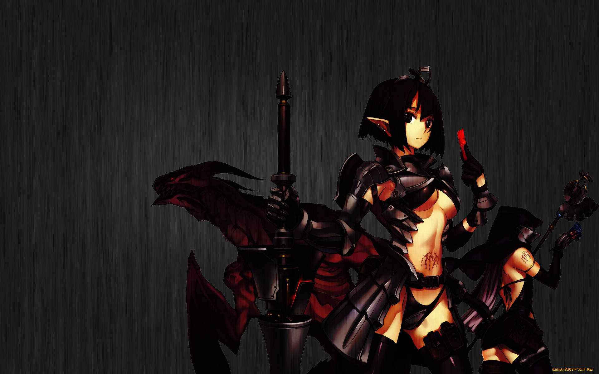 аниме, оружие, , техника, , технологии, девушки