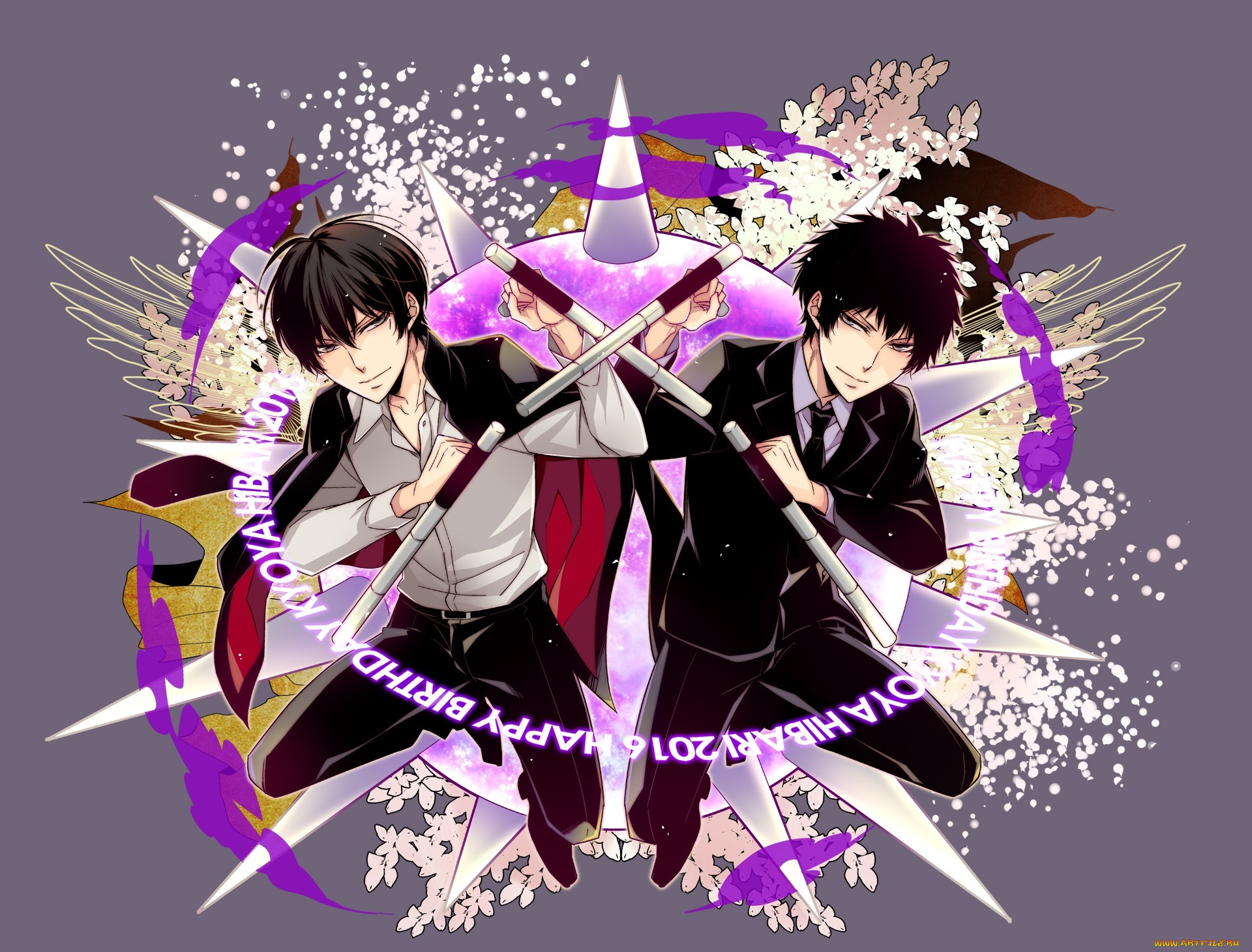 аниме, katekyo, hitman, reborn, парень