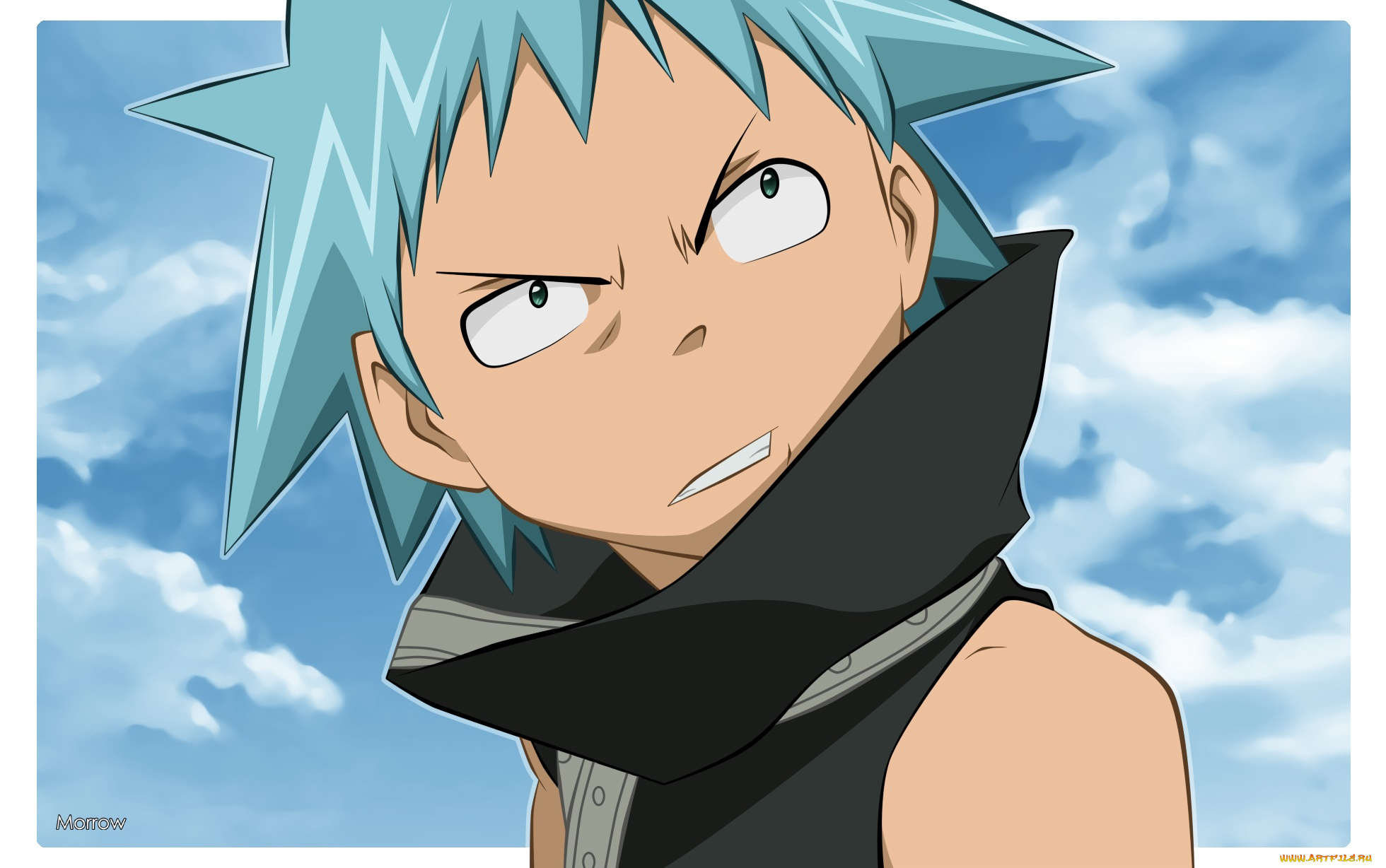 аниме, soul, eater, парень