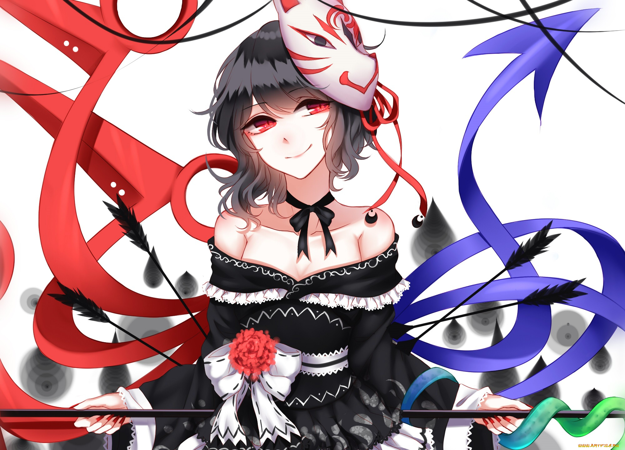 аниме, touhou, девушка