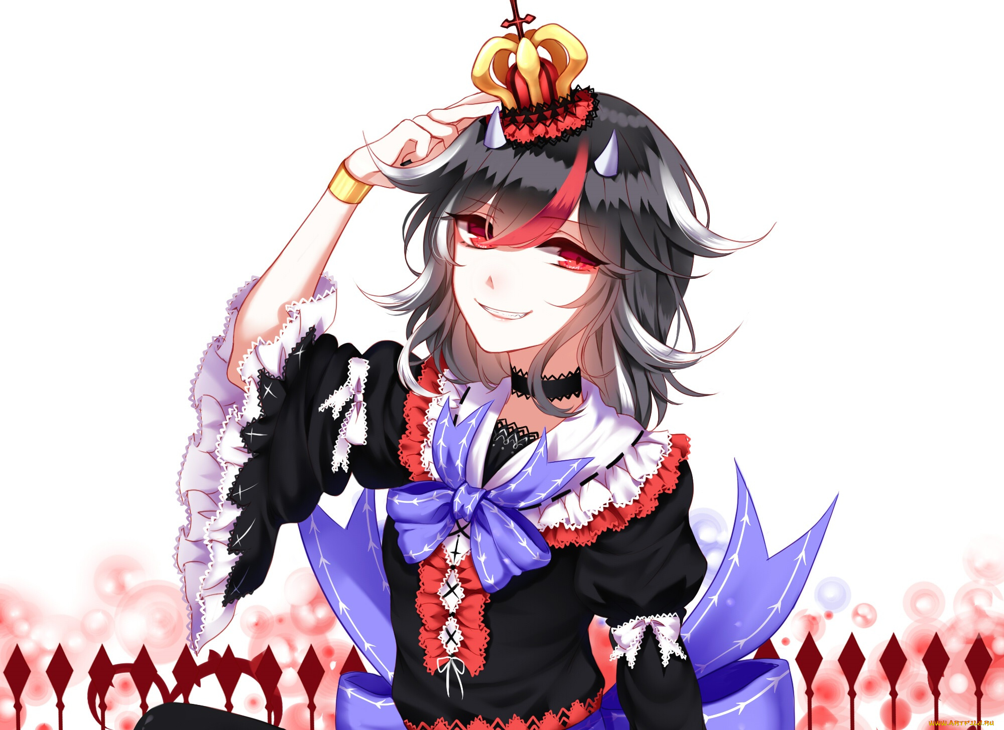 аниме, touhou, девушка