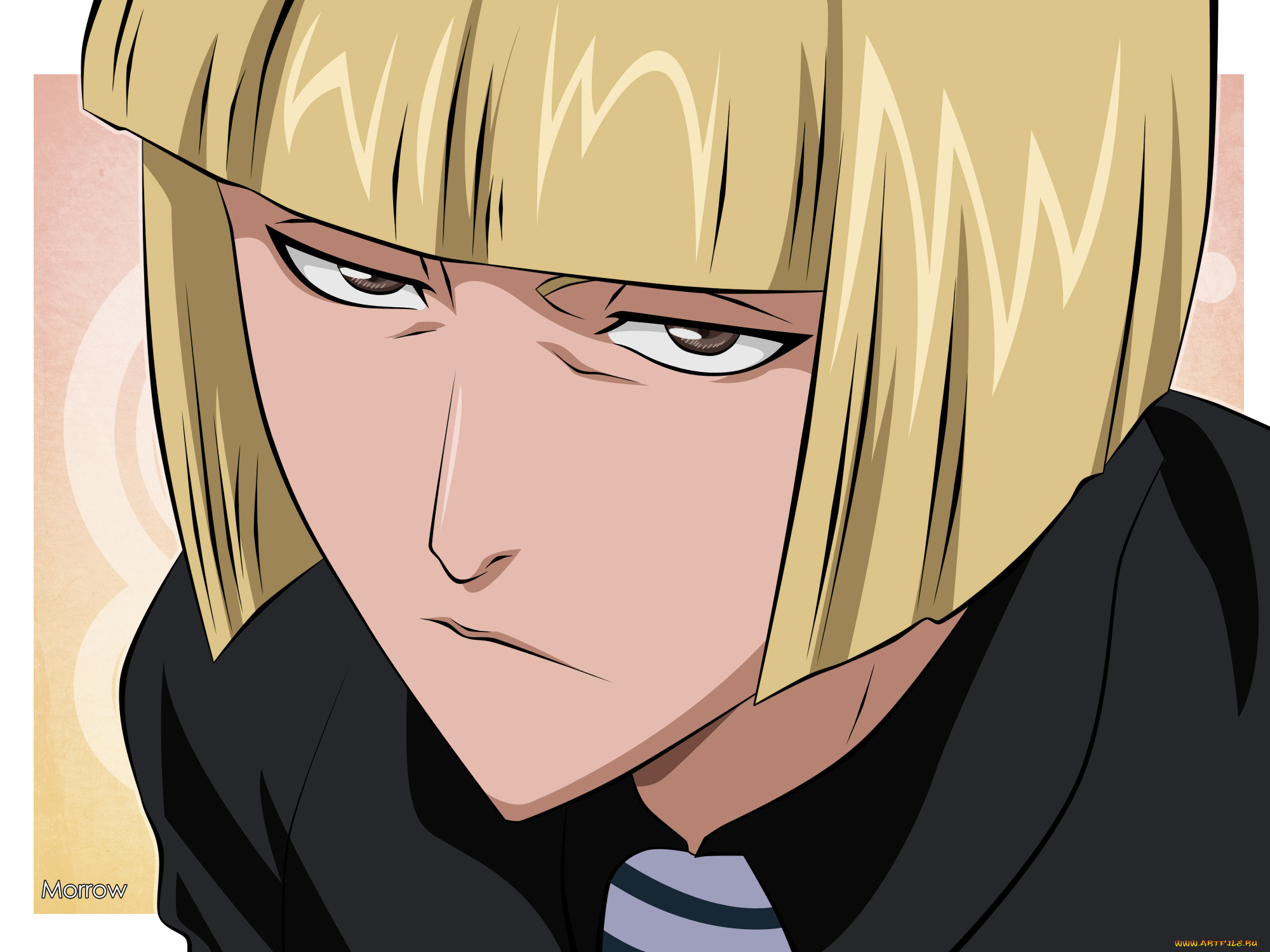 аниме, bleach, парень