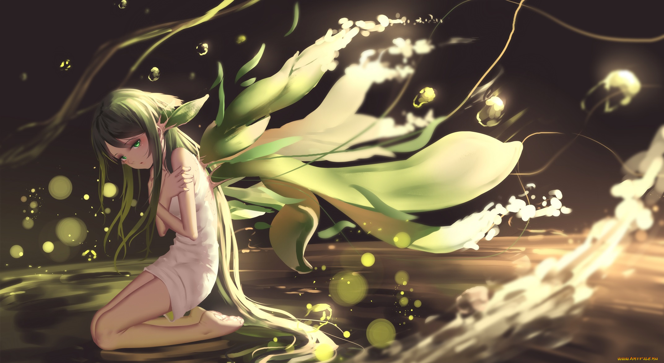 аниме, saya, no, uta, saya, no, uta