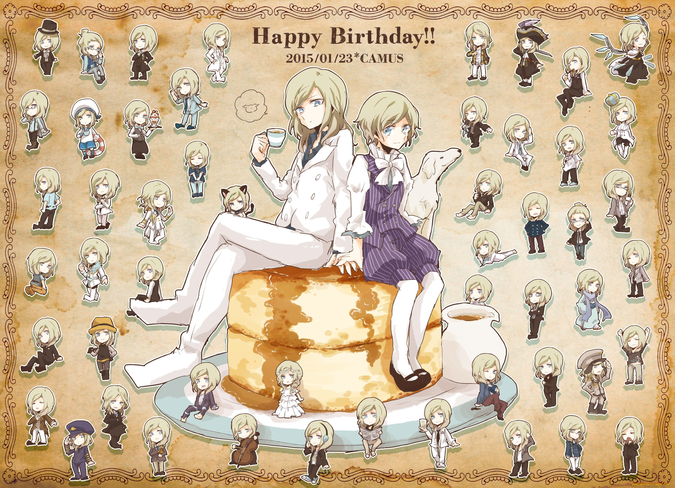 аниме, uta, no, prince-sama, парень