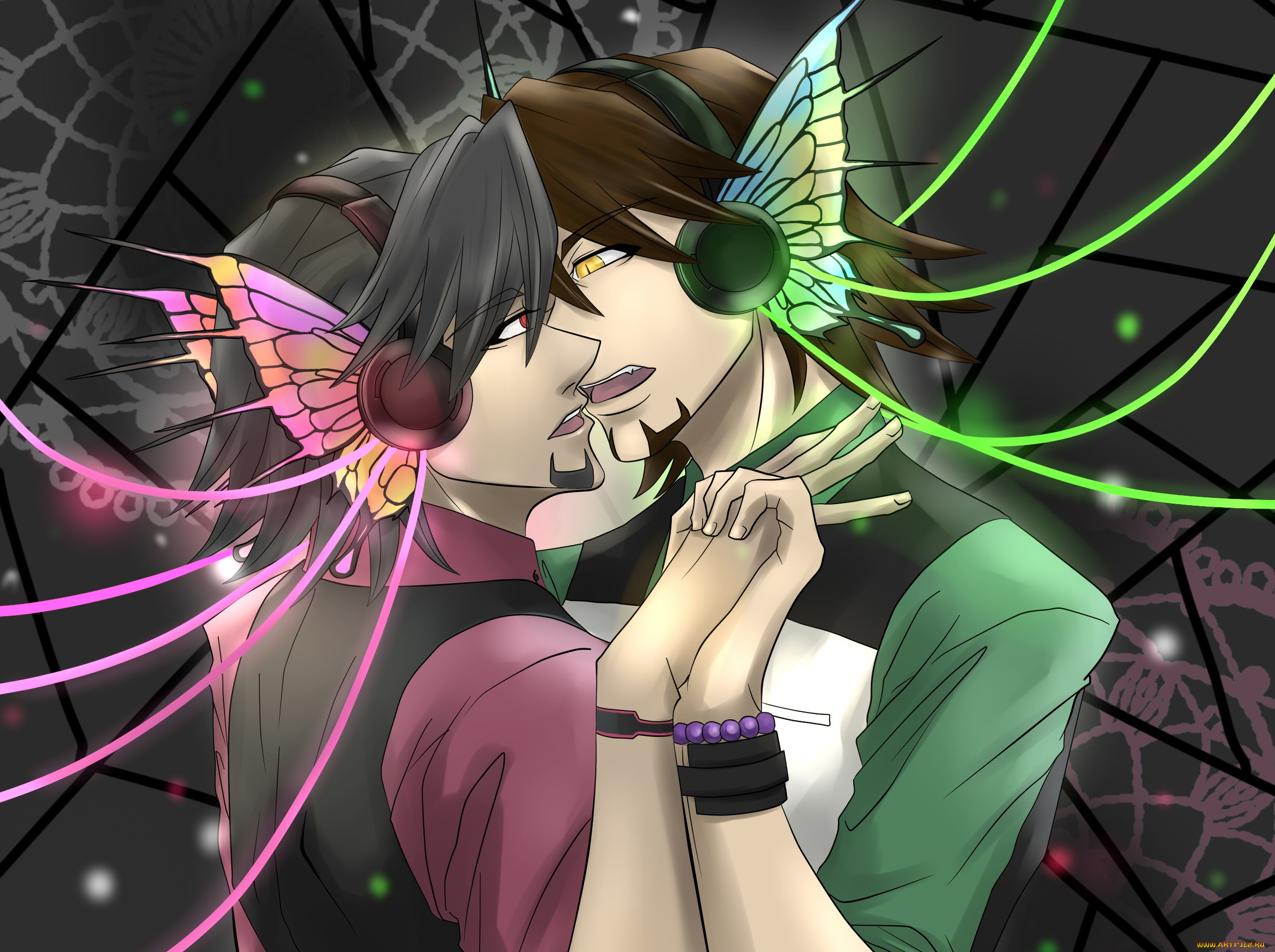 аниме, tiger, and, bunny, парни