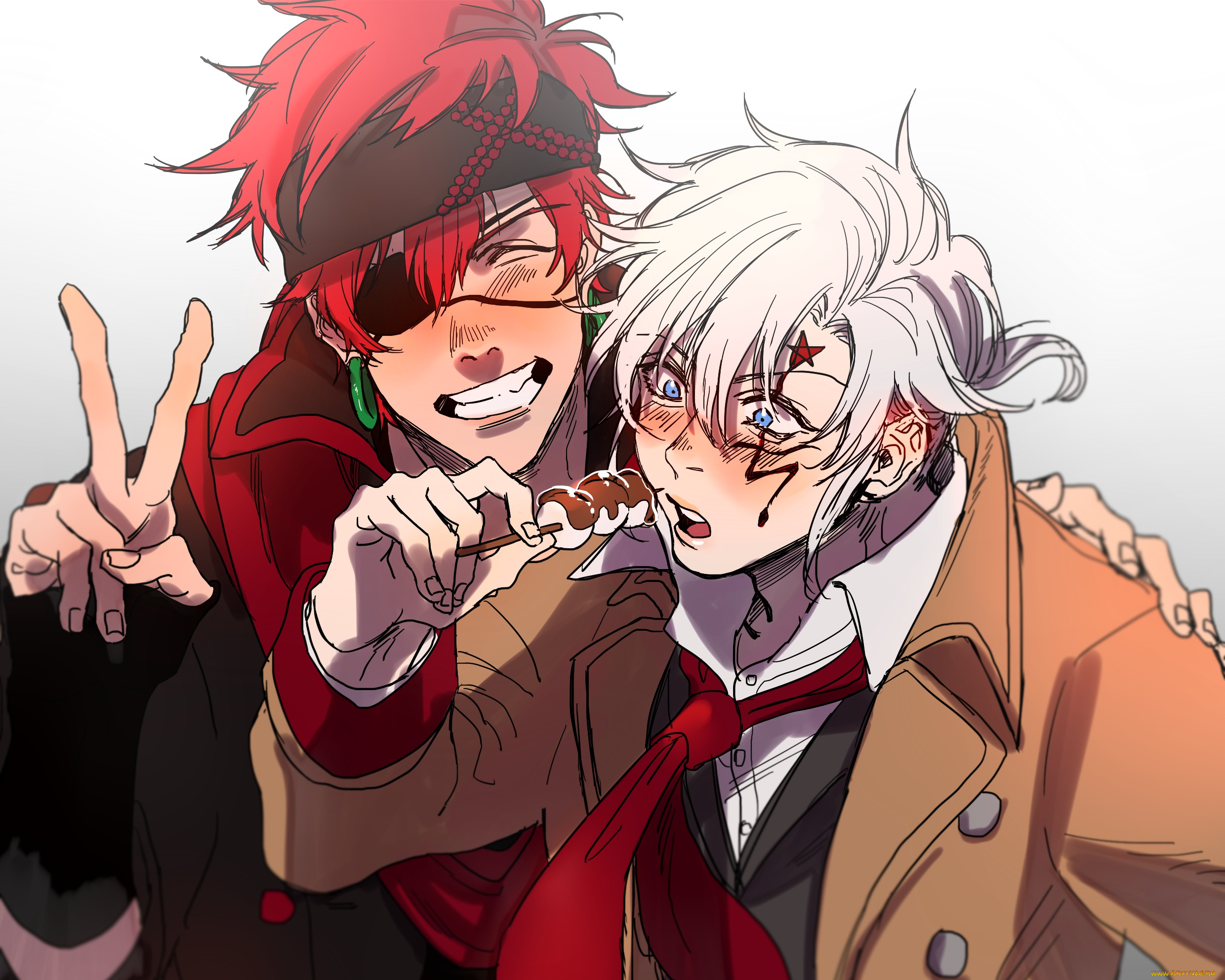 аниме, , gray-man, парни