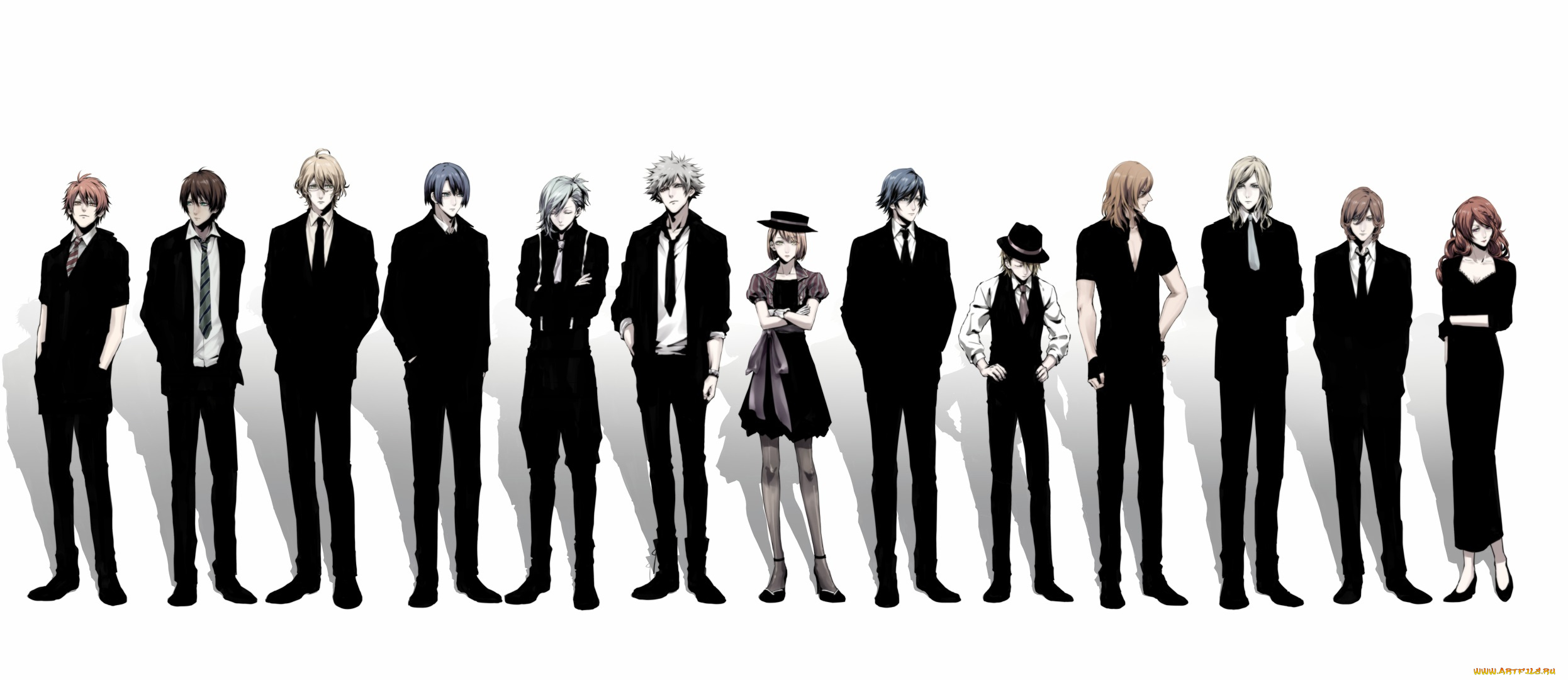 аниме, uta, no, prince-sama, парни