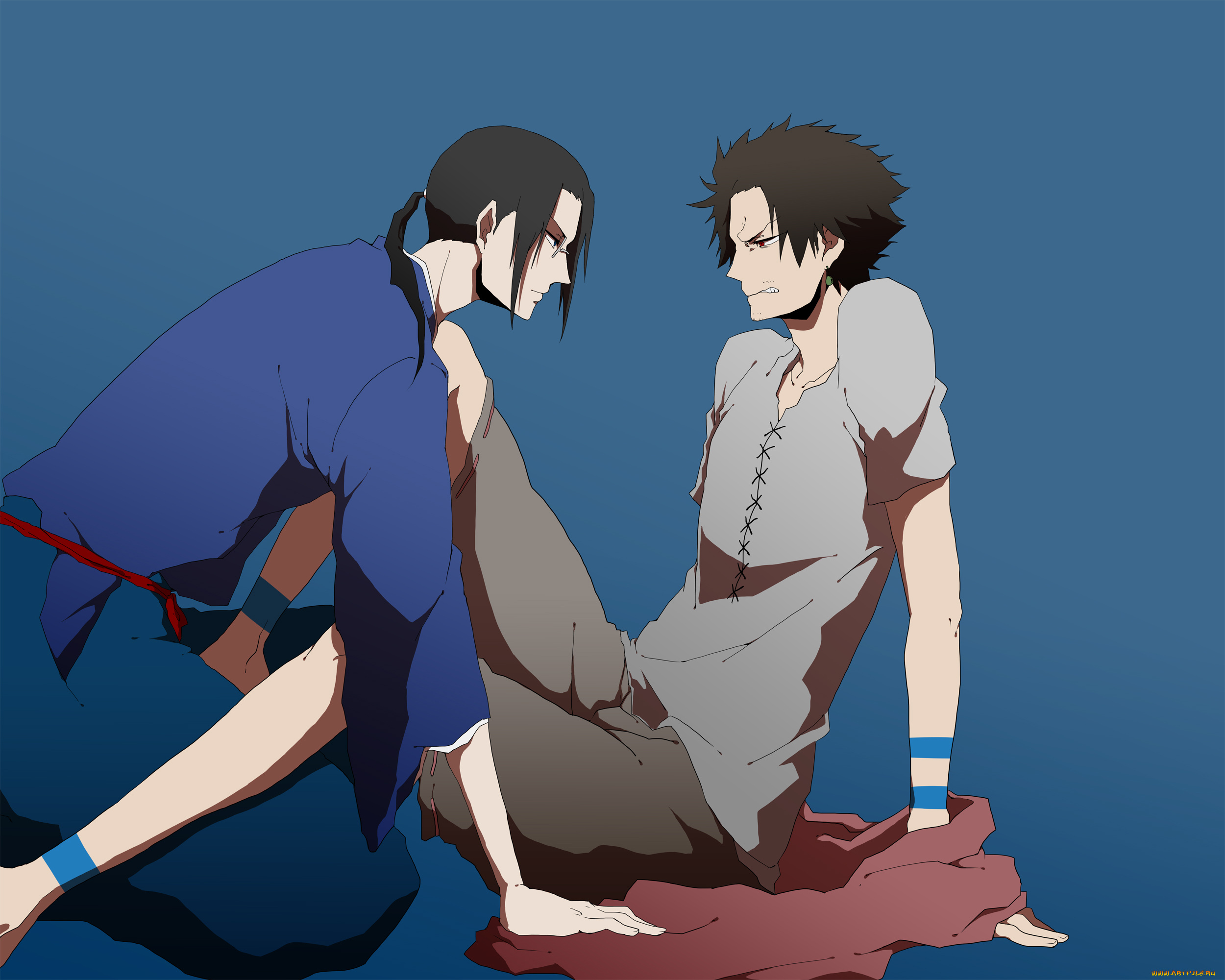 аниме, samurai, champloo, муген, дзин