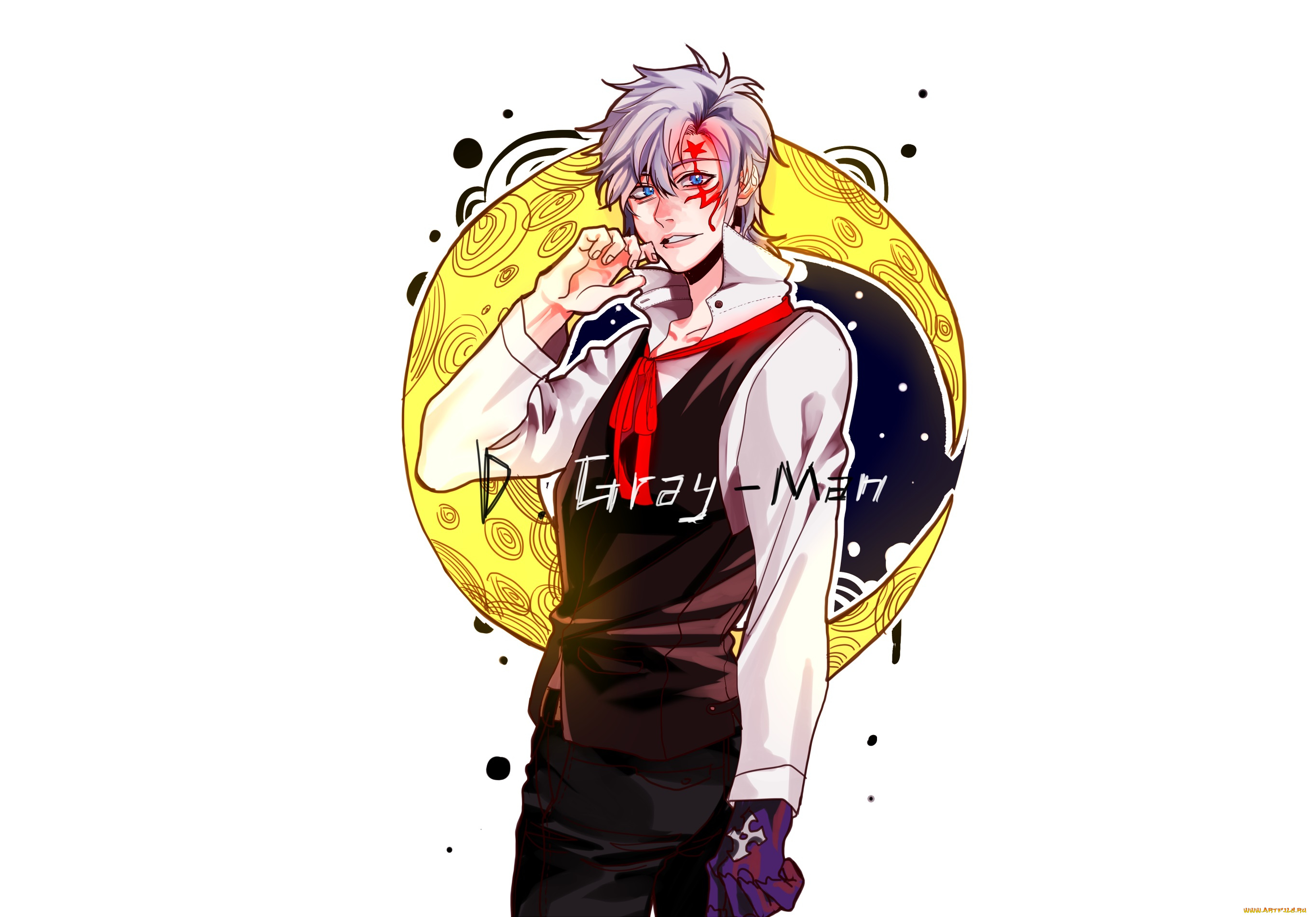 аниме, , gray-man, парень