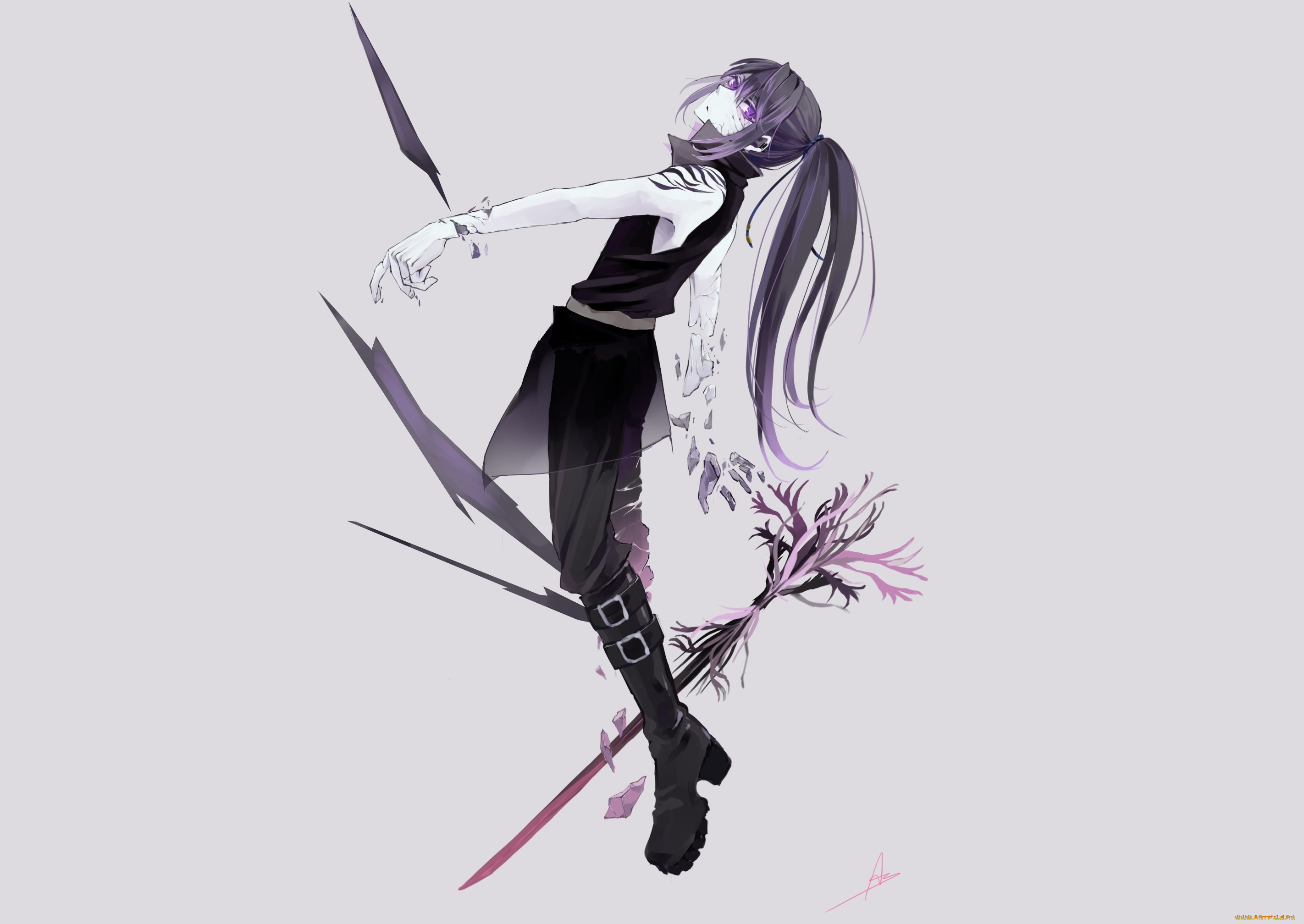 аниме, , gray-man, парень