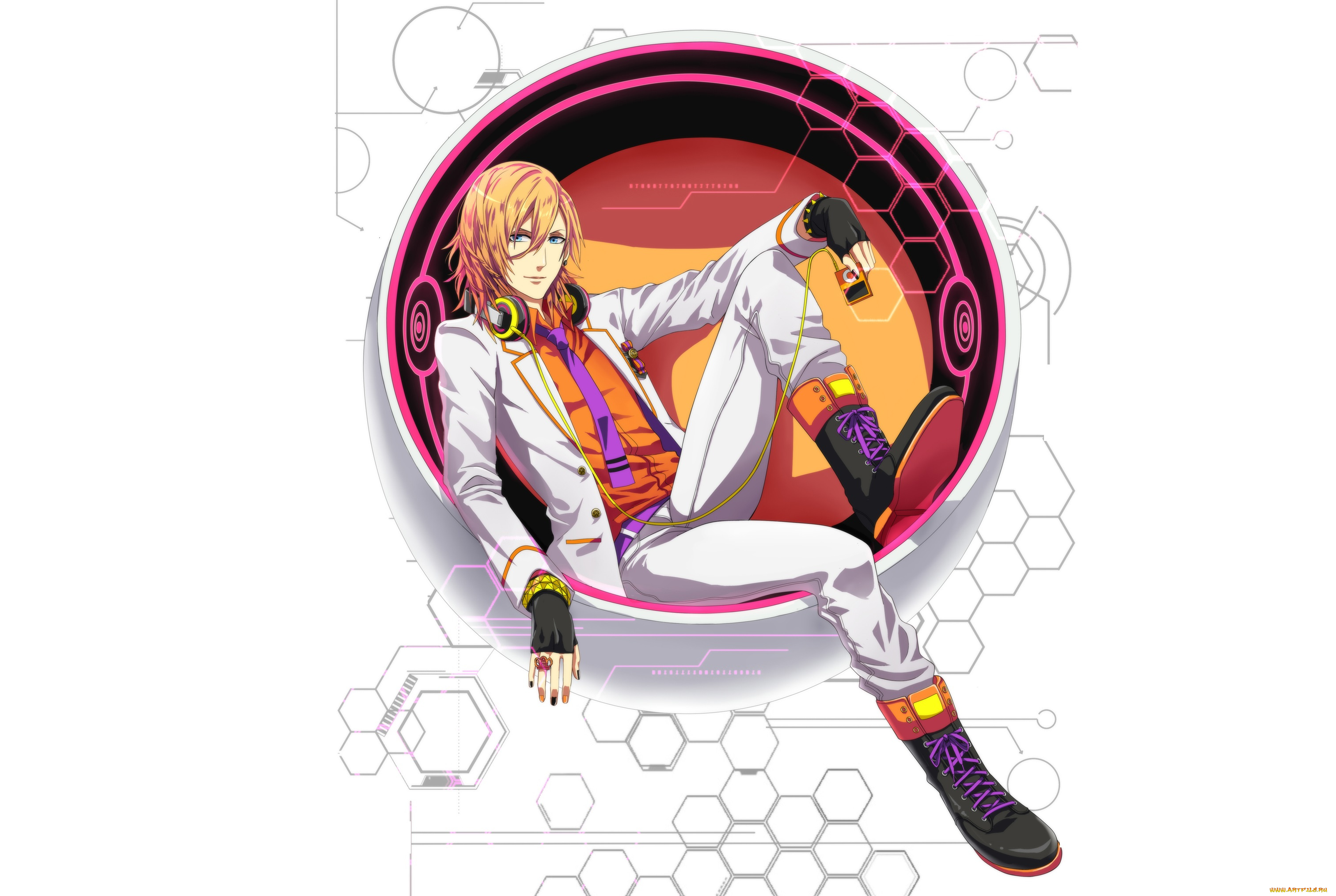 аниме, uta, no, prince-sama, парень