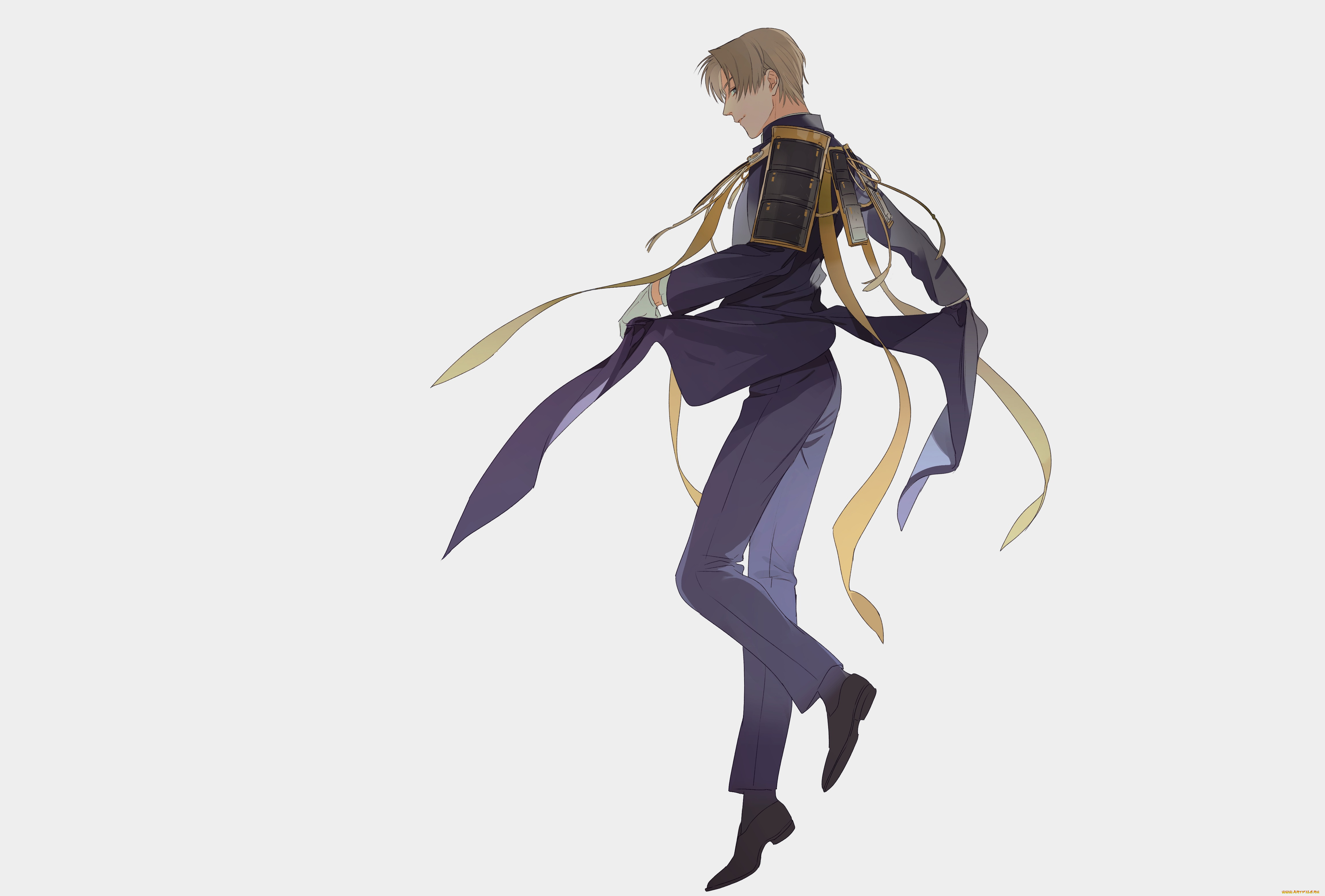 аниме, touken, ranbu, парень