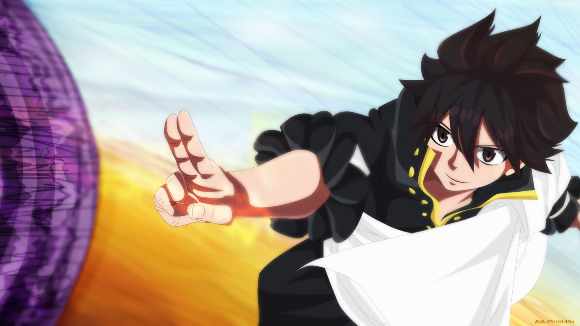 аниме, fairy, tail, зереф