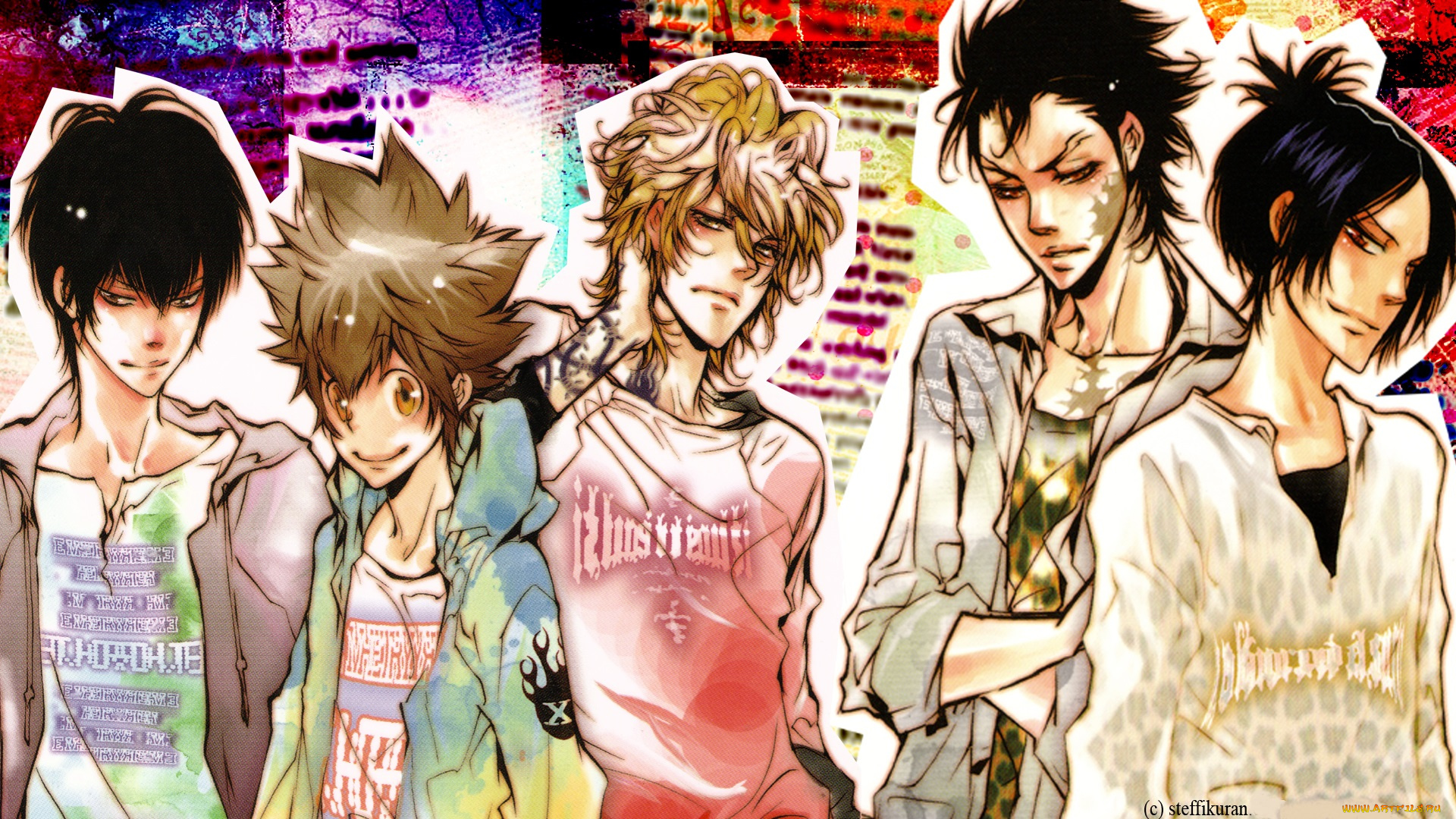 аниме, katekyo, hitman, reborn, учитель, мафиози, реборн