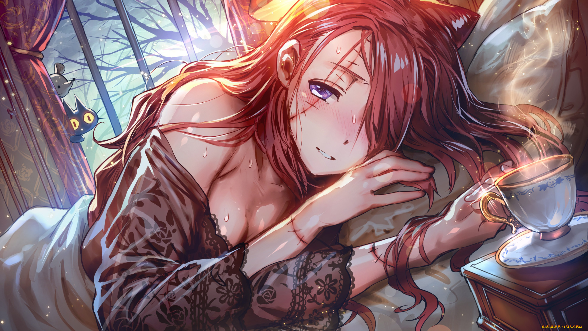 аниме, shingeki, no, bahamut, shingeki, no, bahamut