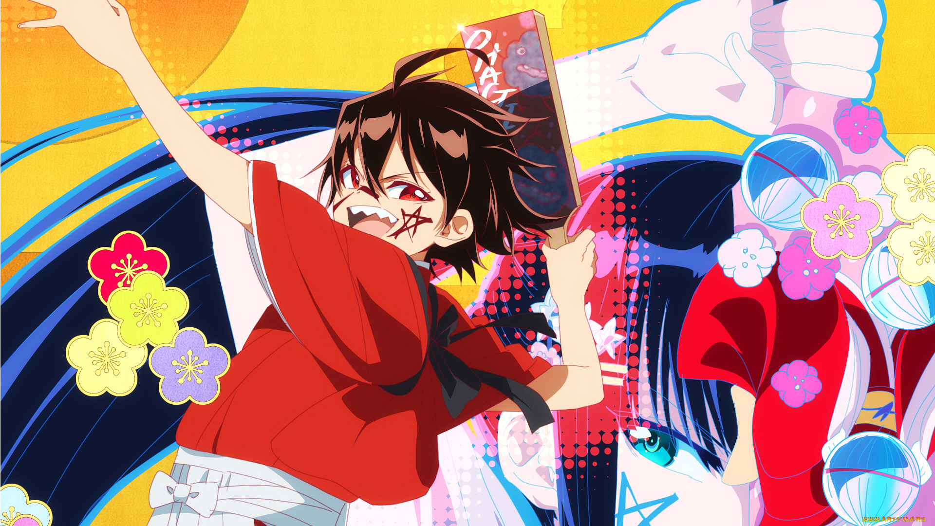 аниме, sousei, no, onmyouji, две, звезды, онмёджи