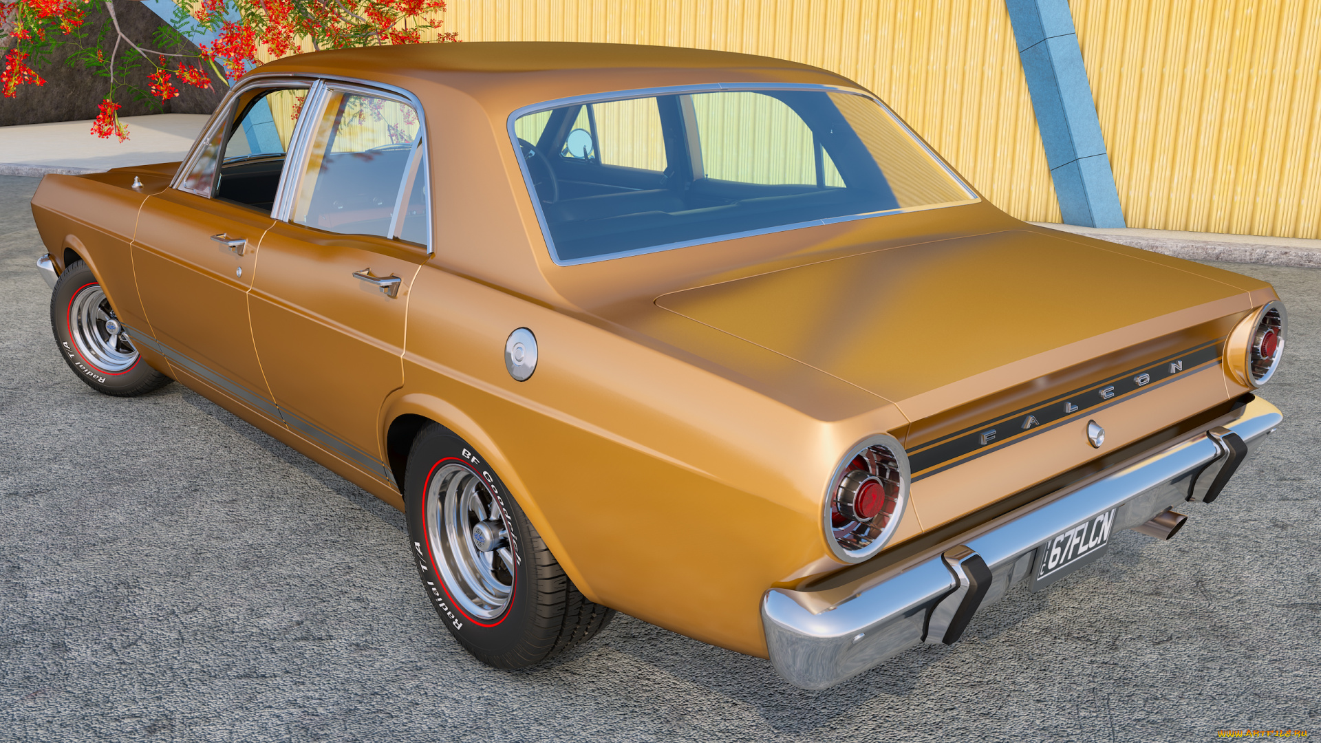 автомобили, 3д, фон, автомобиль