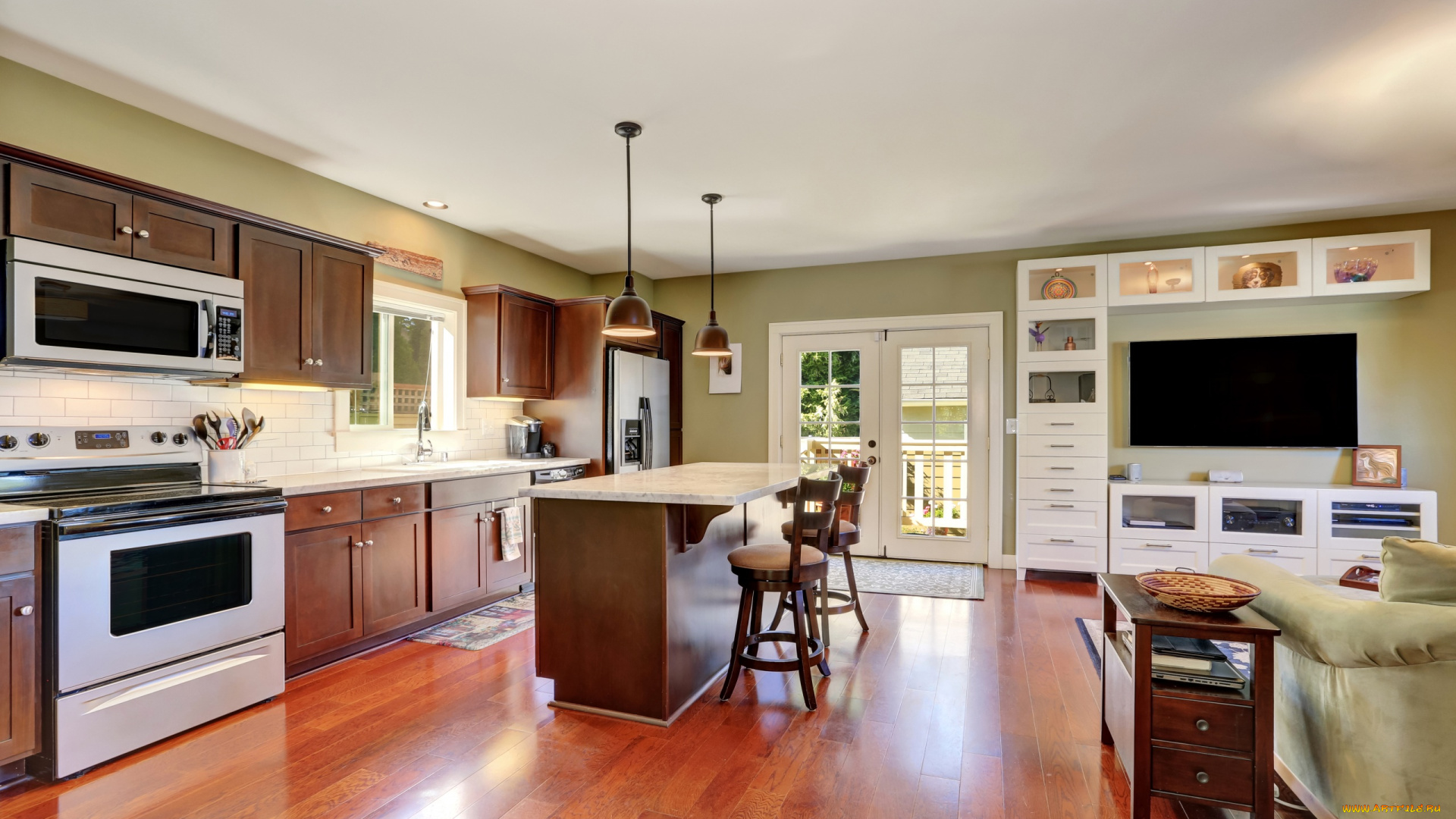 интерьер, кухня, уют, дизайн, стиль